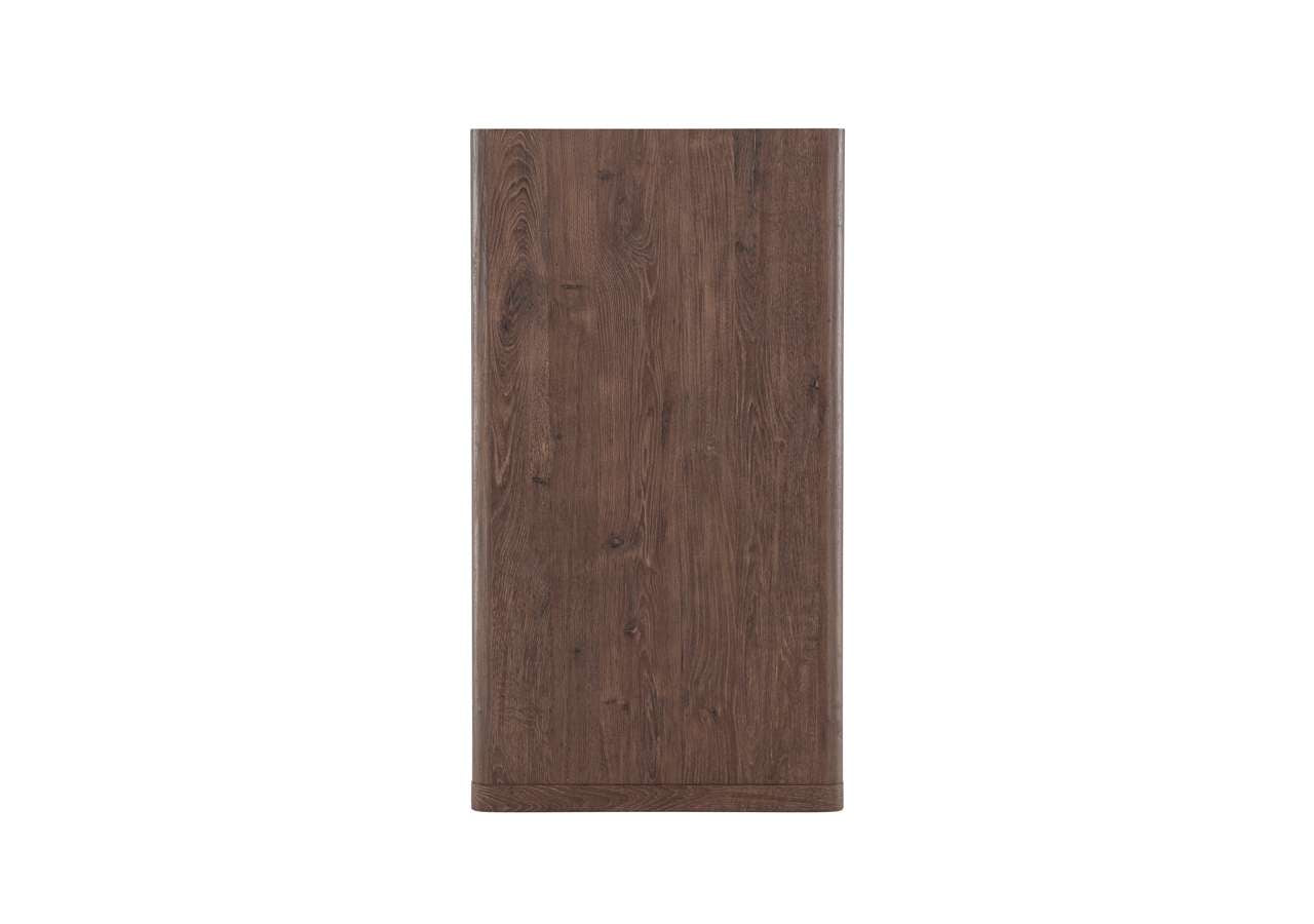 Eleganter Nachttisch von Venture Home, ideal für moderne Schlafzimmer, mit stilvollem Design und funktionalem Stauraum.