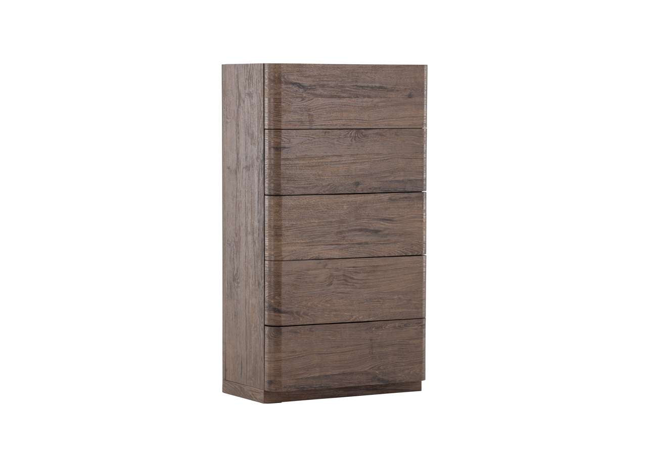 Moderner Nachttisch von Venture Home, perfekt für stilvolle Schlafzimmer, mit elegantem Design und praktischem Stauraum.