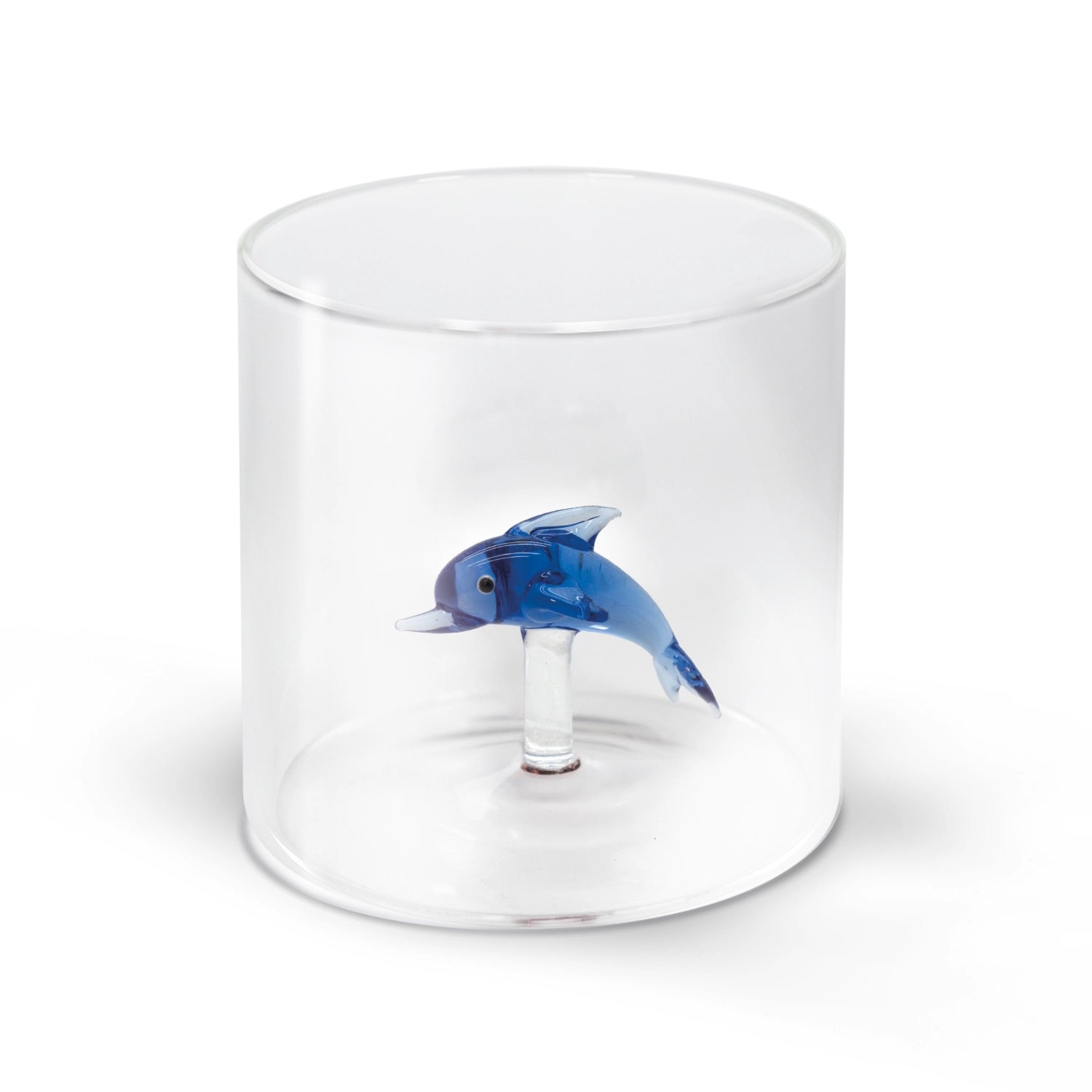Glas aus Borosilikat 250ml Delfin in Transparent präsentiert im Onlineshop von KAQTU Design AG. Glas ist von Easy Life