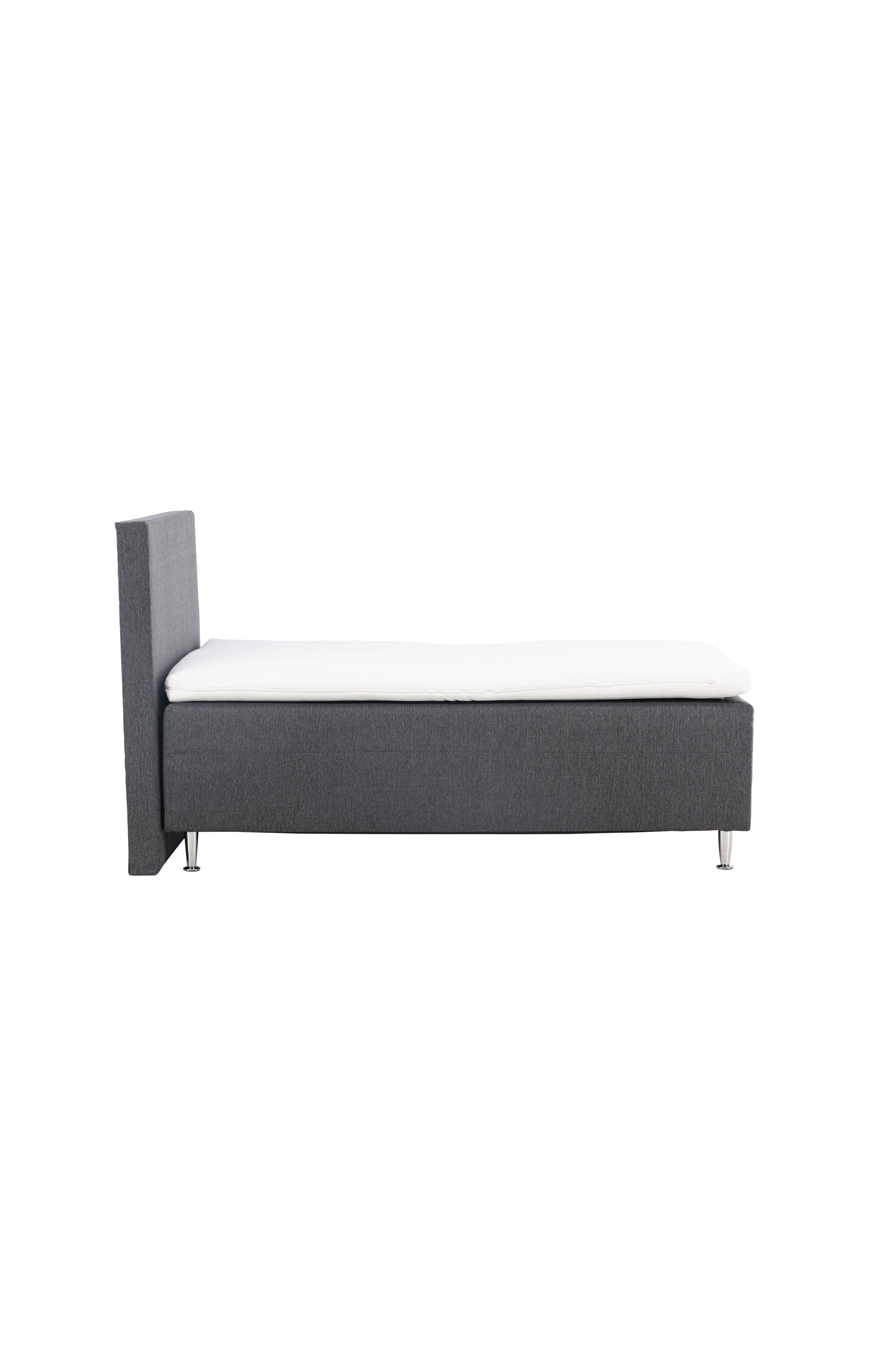 Bett Mesa in Dunkelgrau präsentiert im Onlineshop von KAQTU Design AG. Bett ist von Venture Home