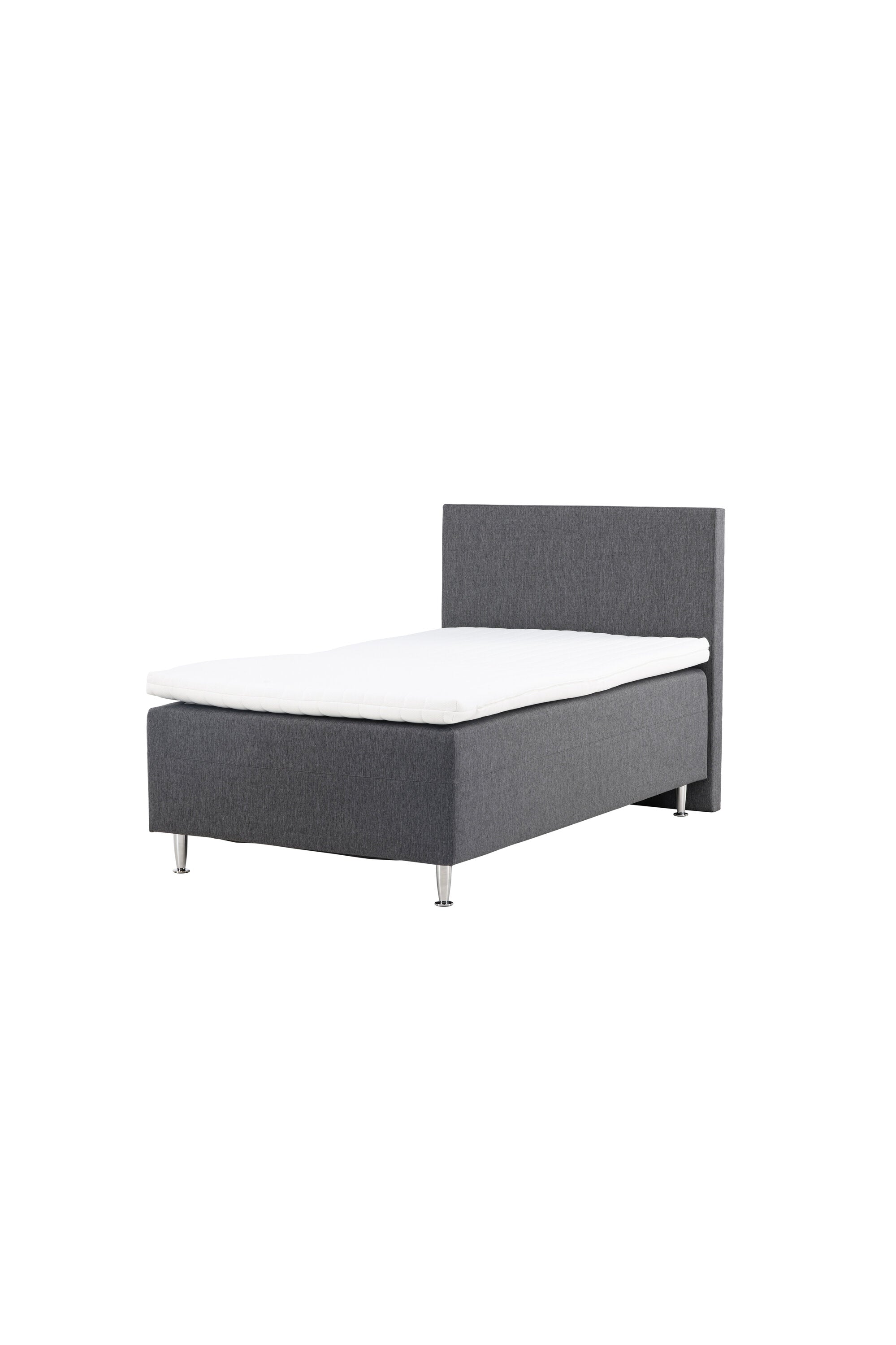 Bett Mesa in Dunkelgrau präsentiert im Onlineshop von KAQTU Design AG. Bett ist von Venture Home
