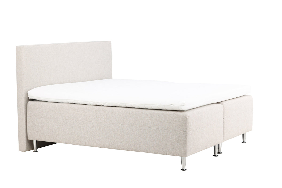 Bett Mesa in Beige präsentiert im Onlineshop von KAQTU Design AG. Bett ist von Venture Home