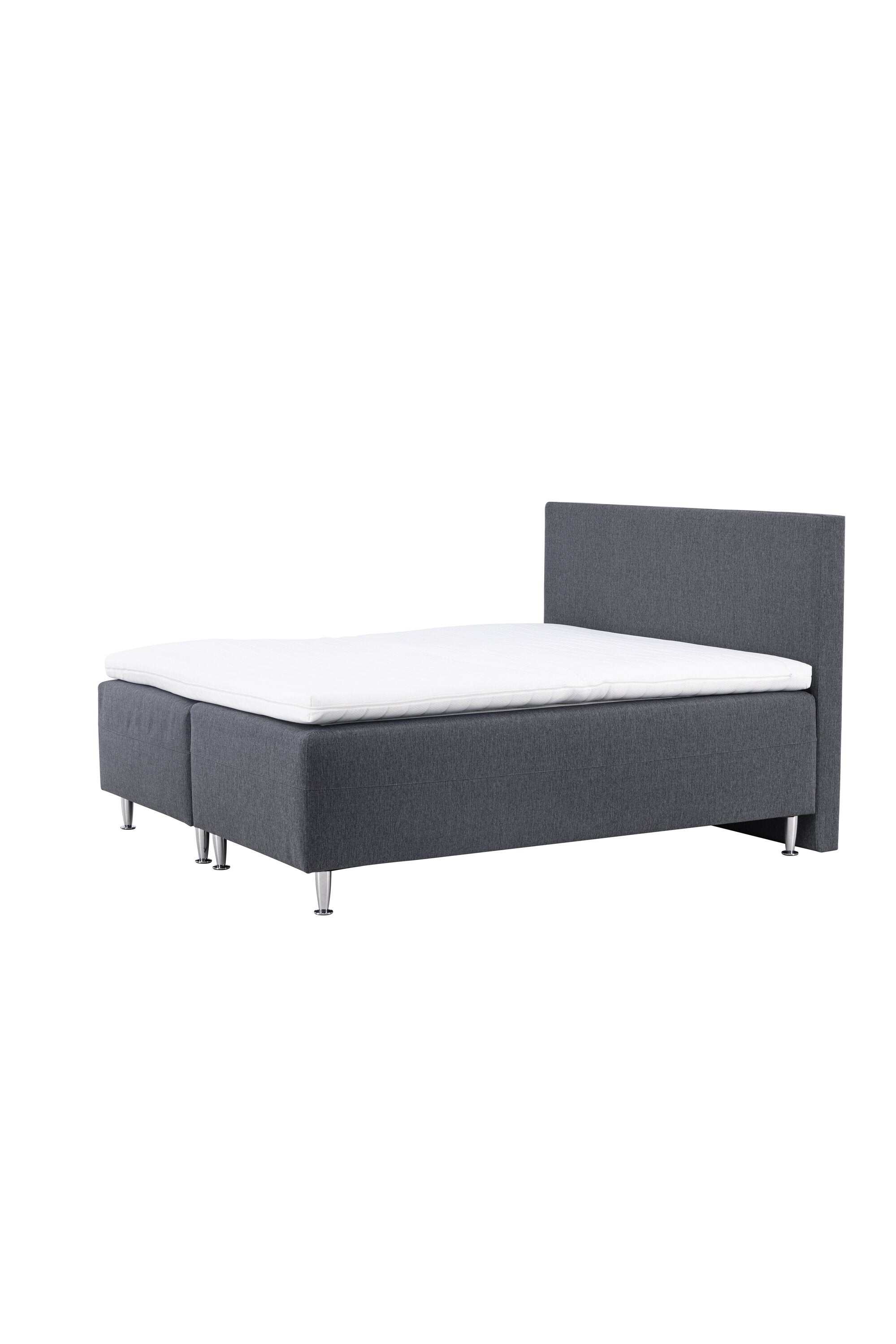 Bett Mesa in Dunkelgrau präsentiert im Onlineshop von KAQTU Design AG. Bett ist von Venture Home