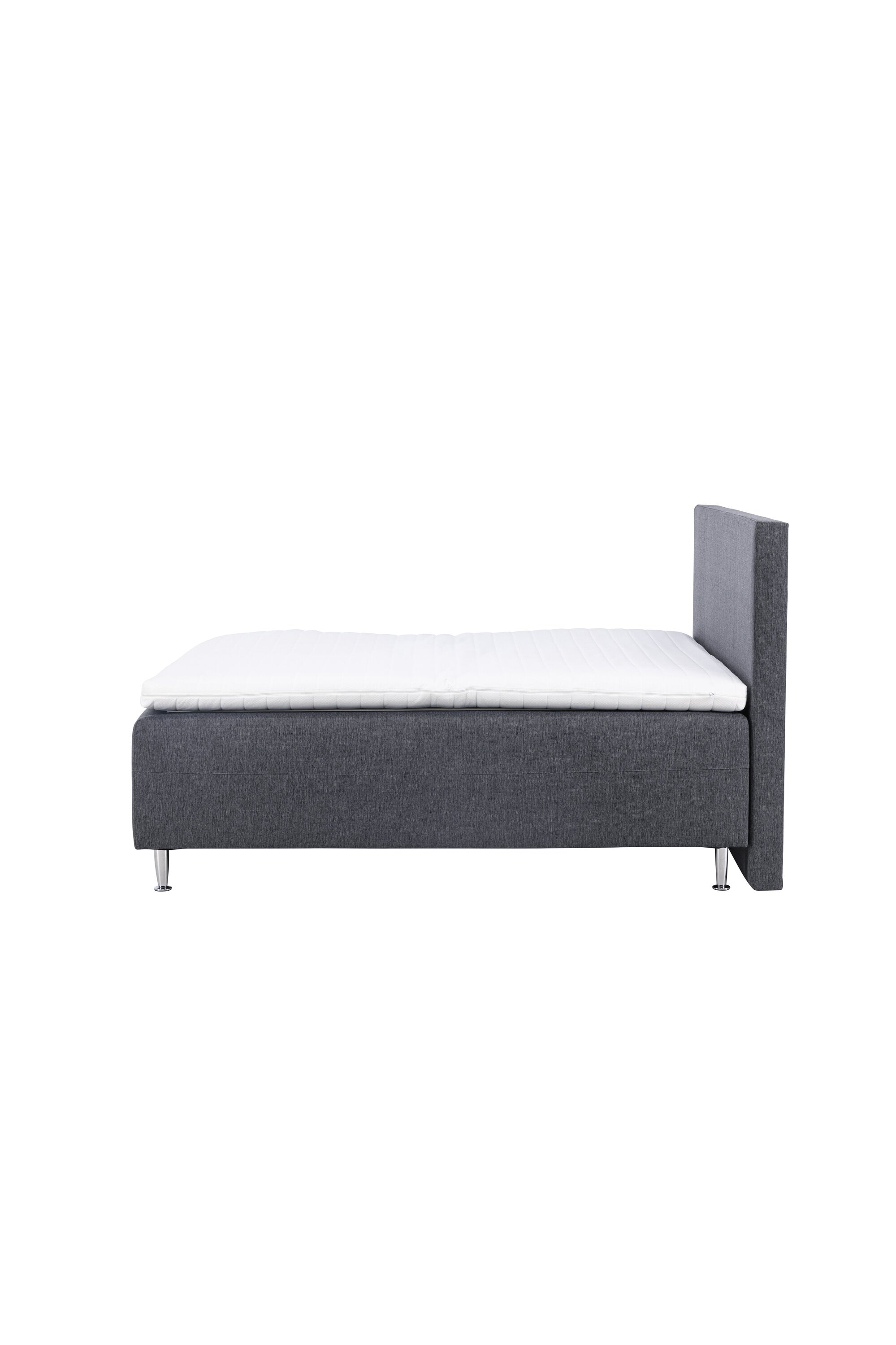 Bett Mesa in Dunkelgrau präsentiert im Onlineshop von KAQTU Design AG. Bett ist von Venture Home