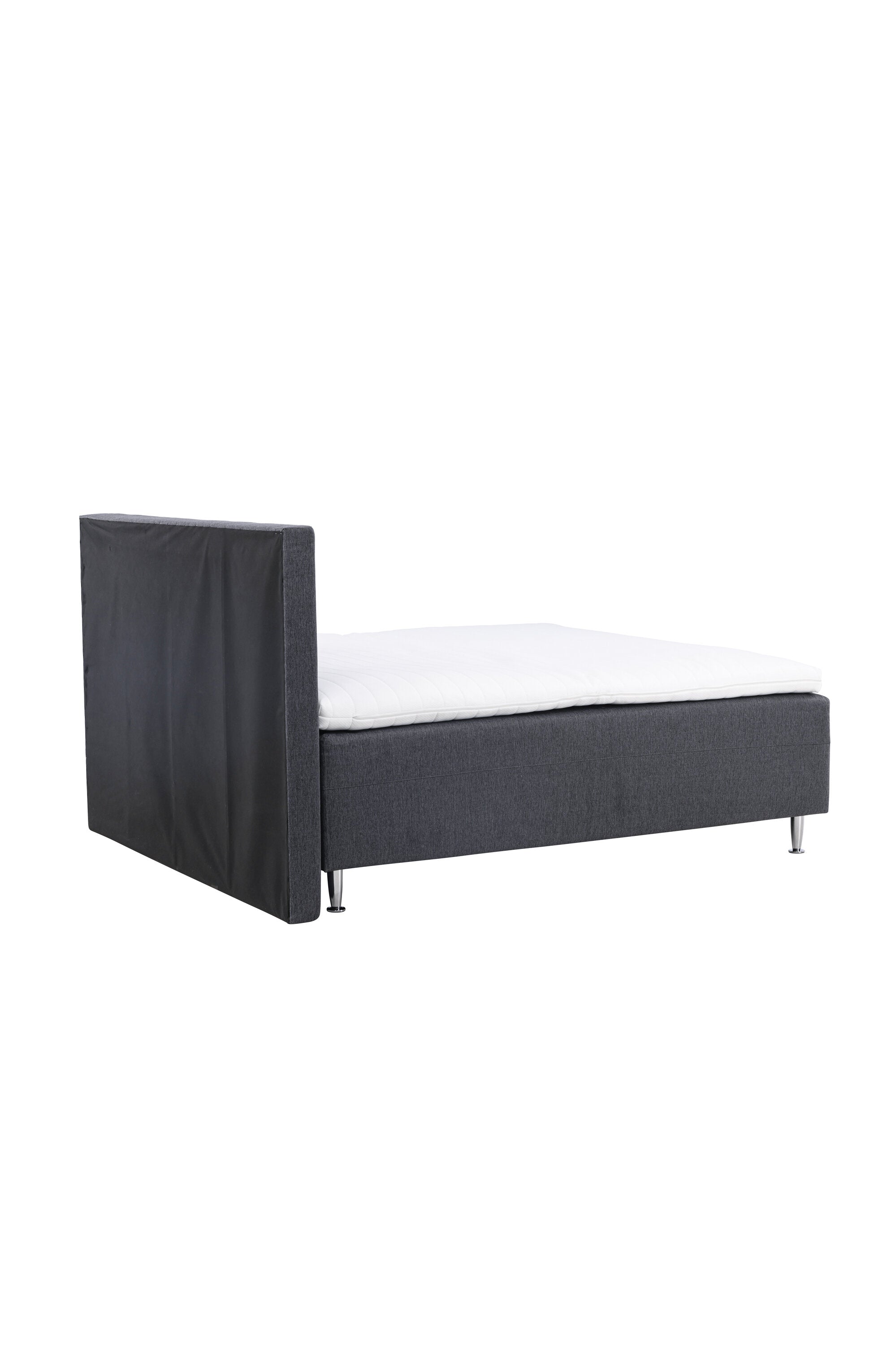 Bett Mesa in Dunkelgrau präsentiert im Onlineshop von KAQTU Design AG. Bett ist von Venture Home