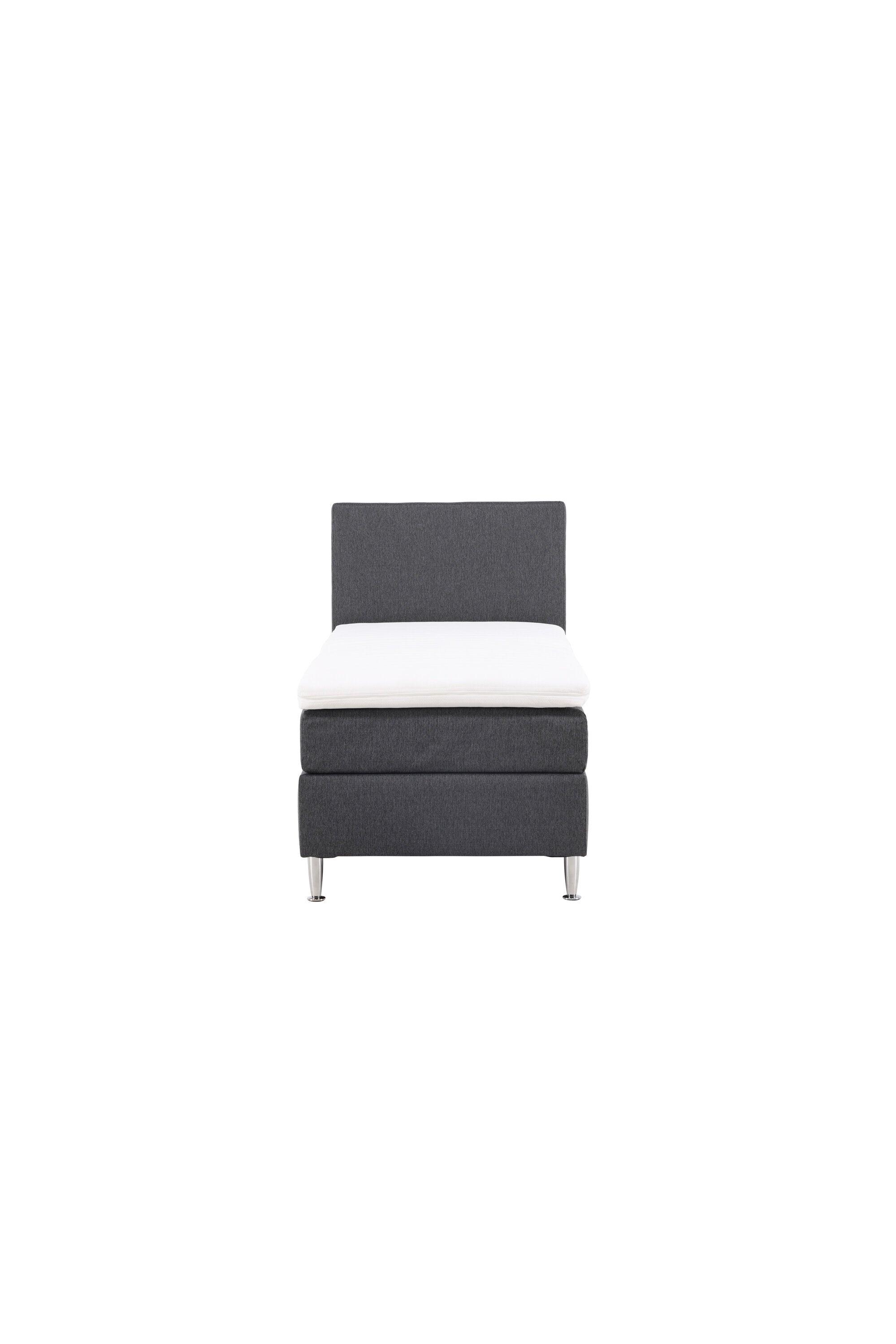Bett Toledo in Dunkelgrau präsentiert im Onlineshop von KAQTU Design AG. Bett ist von Venture Home