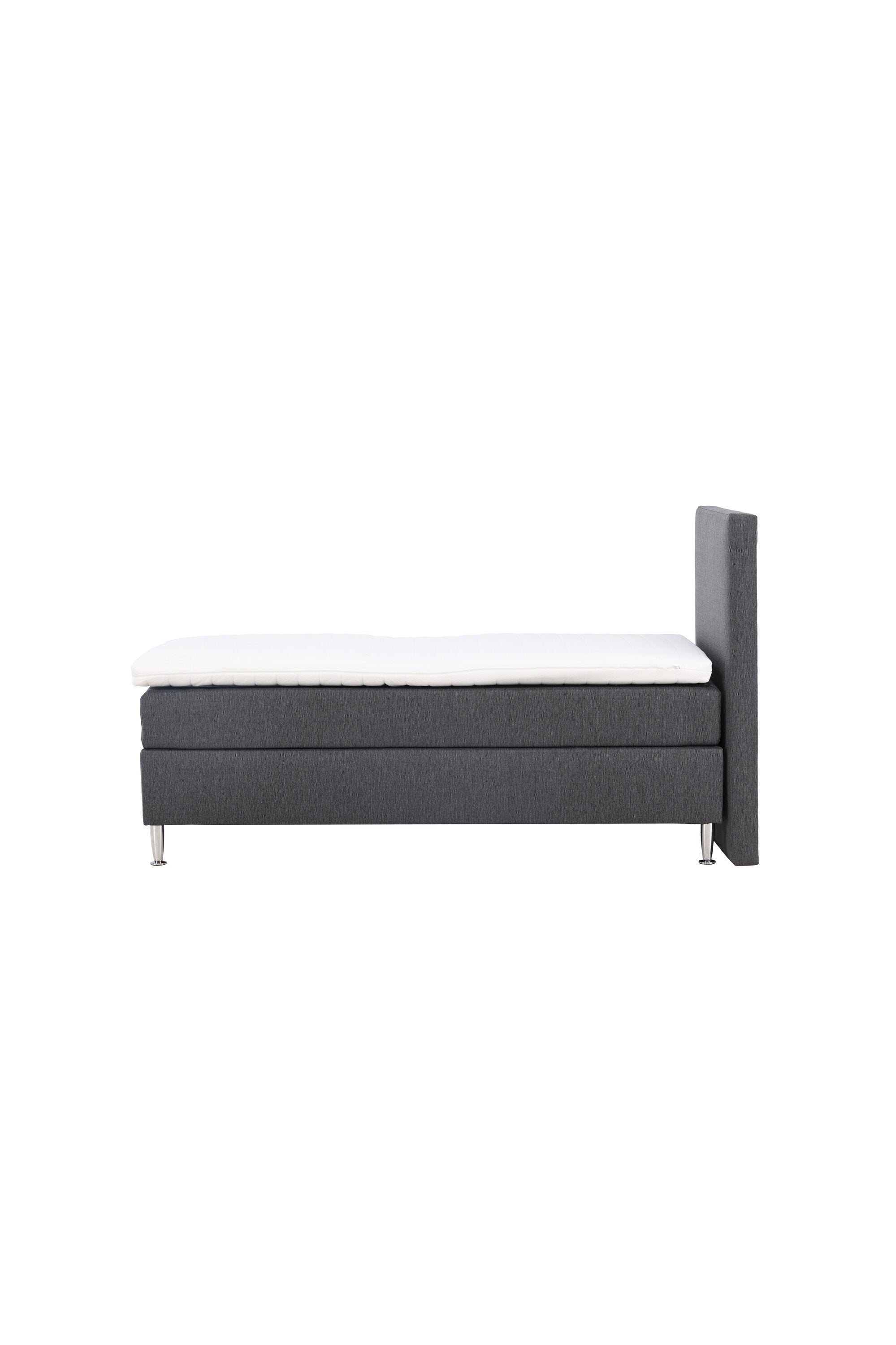 Bett Toledo in Dunkelgrau präsentiert im Onlineshop von KAQTU Design AG. Bett ist von Venture Home