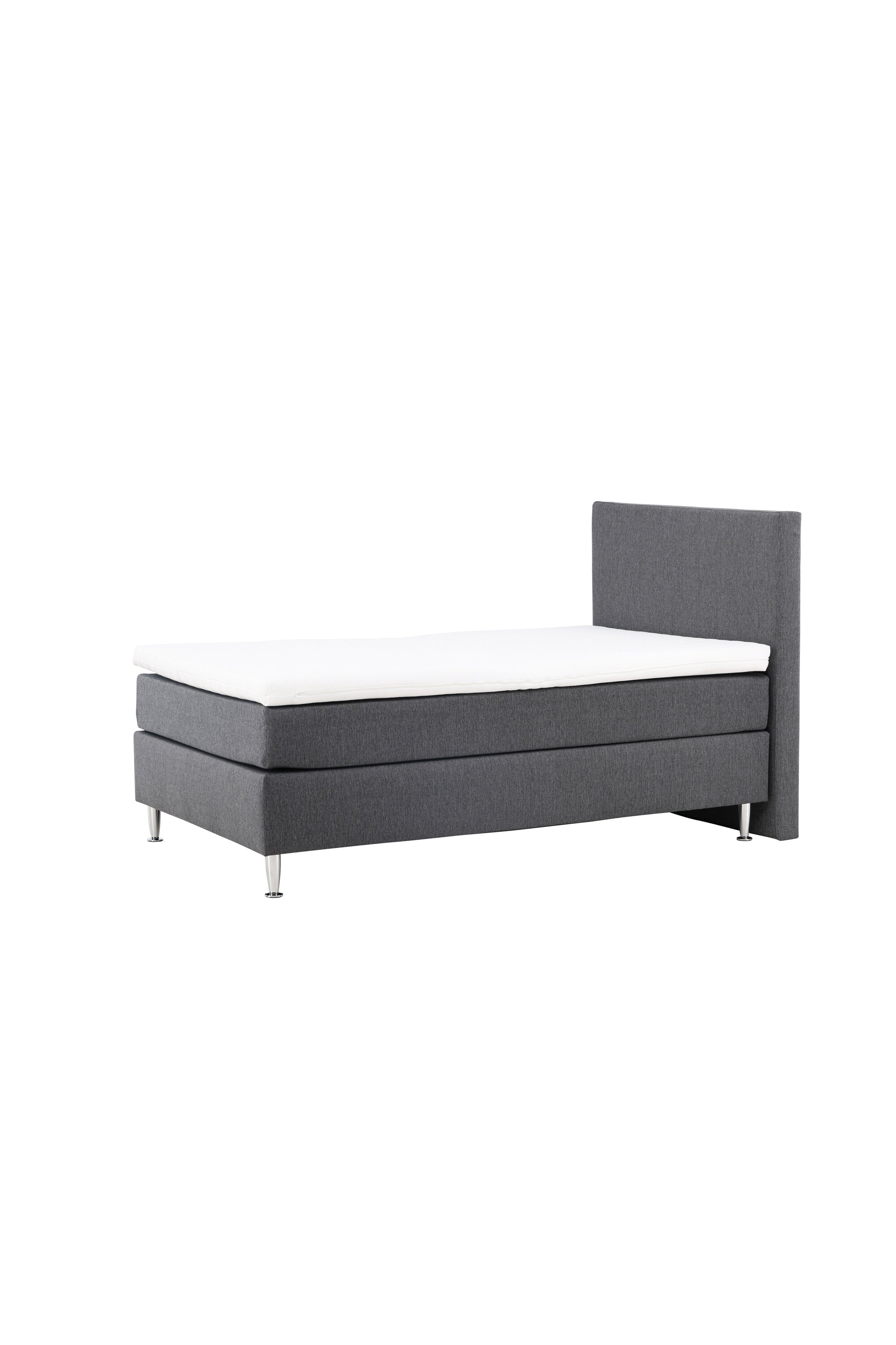 Bett Toledo in Dunkelgrau präsentiert im Onlineshop von KAQTU Design AG. Bett ist von Venture Home
