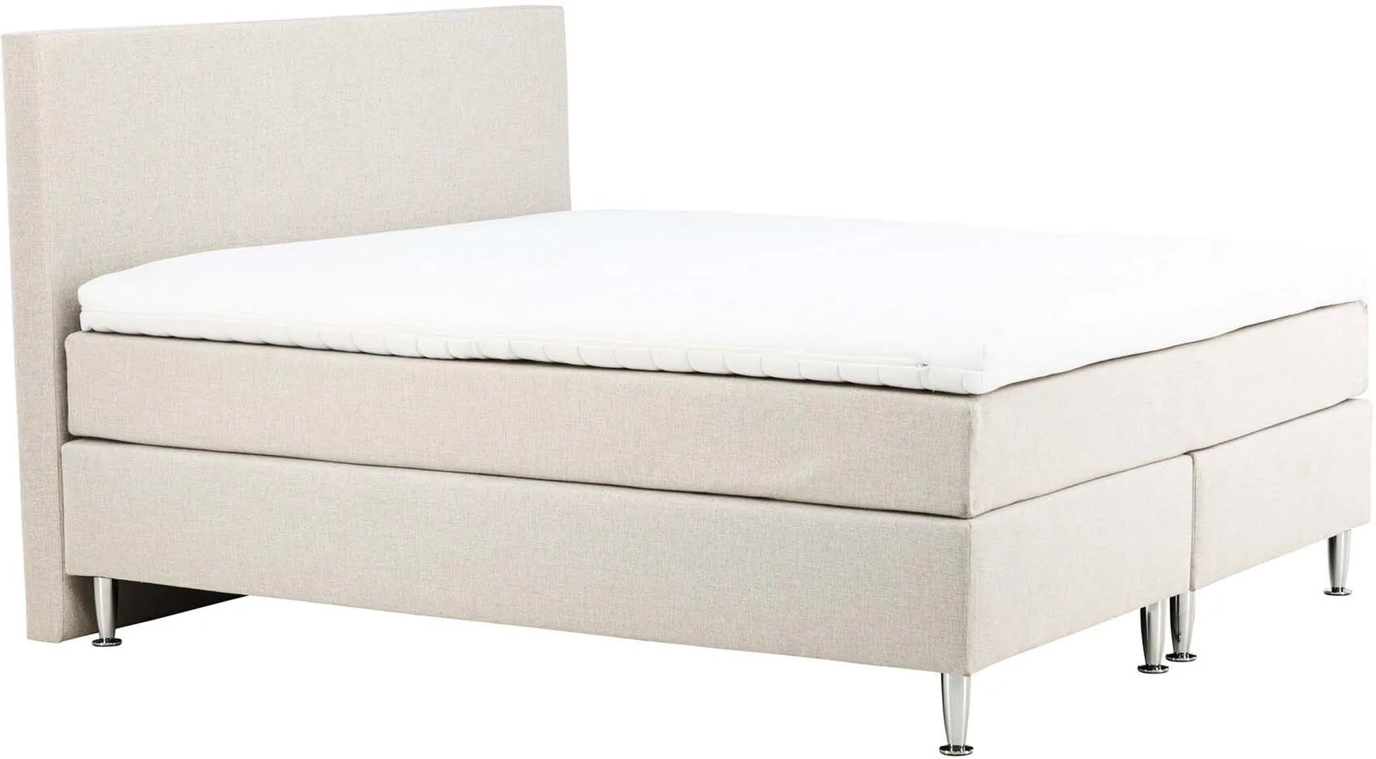 Stilvolles Toledo Bett von Venture Home in klassischem Beige.