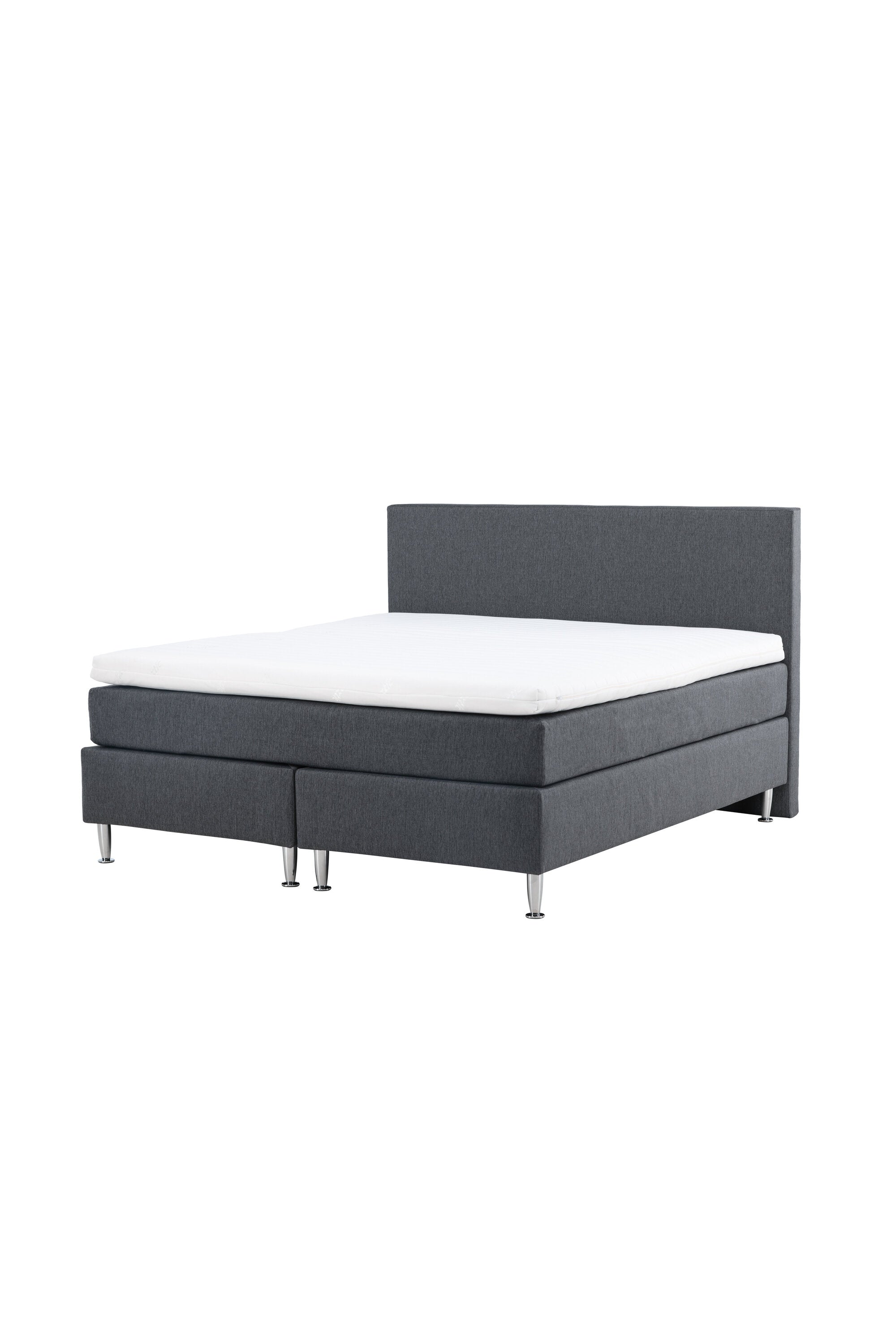 Bett Toledo in Dunkelgrau präsentiert im Onlineshop von KAQTU Design AG. Bett ist von Venture Home