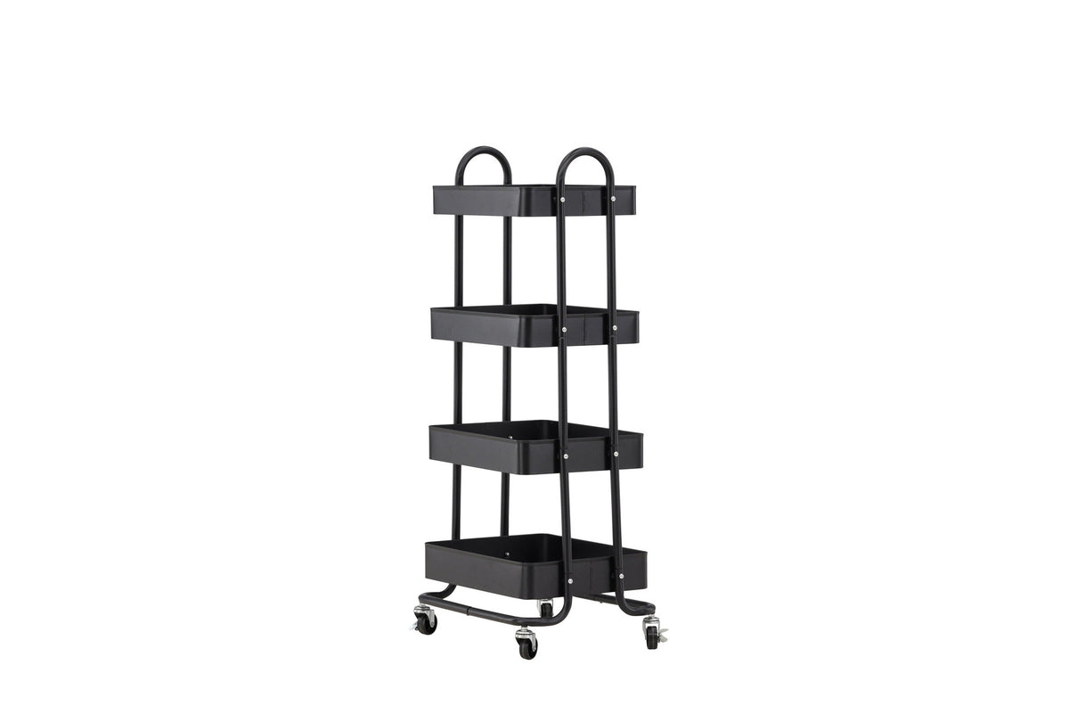 Manaus Kommode in Schwarz präsentiert im Onlineshop von KAQTU Design AG. Servierwagen ist von Venture Home