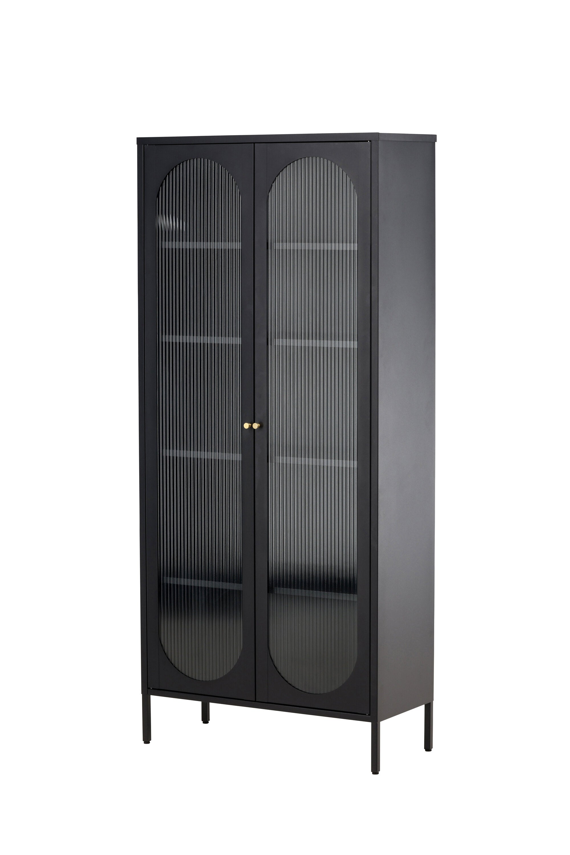 Lima Kabinett in Schwarz präsentiert im Onlineshop von KAQTU Design AG. Cabinet ist von Venture Home