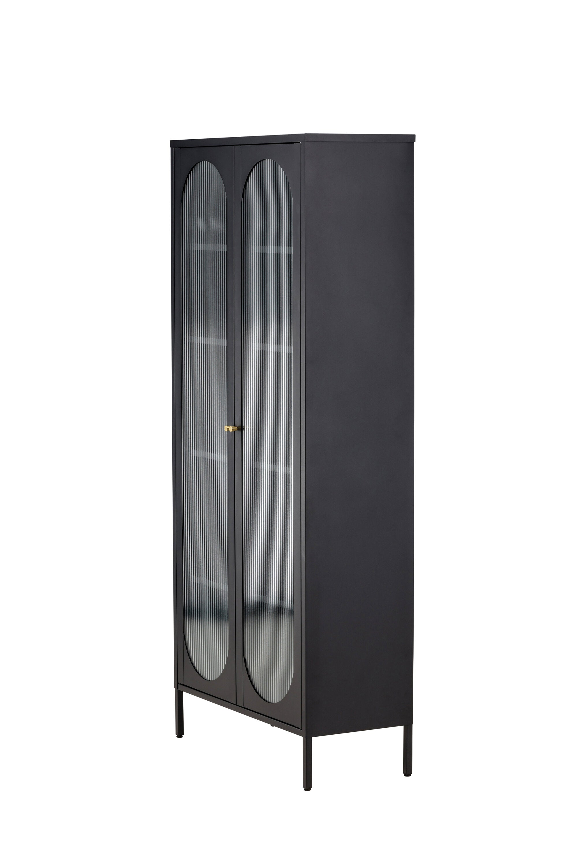 Lima Kabinett in Schwarz präsentiert im Onlineshop von KAQTU Design AG. Cabinet ist von Venture Home