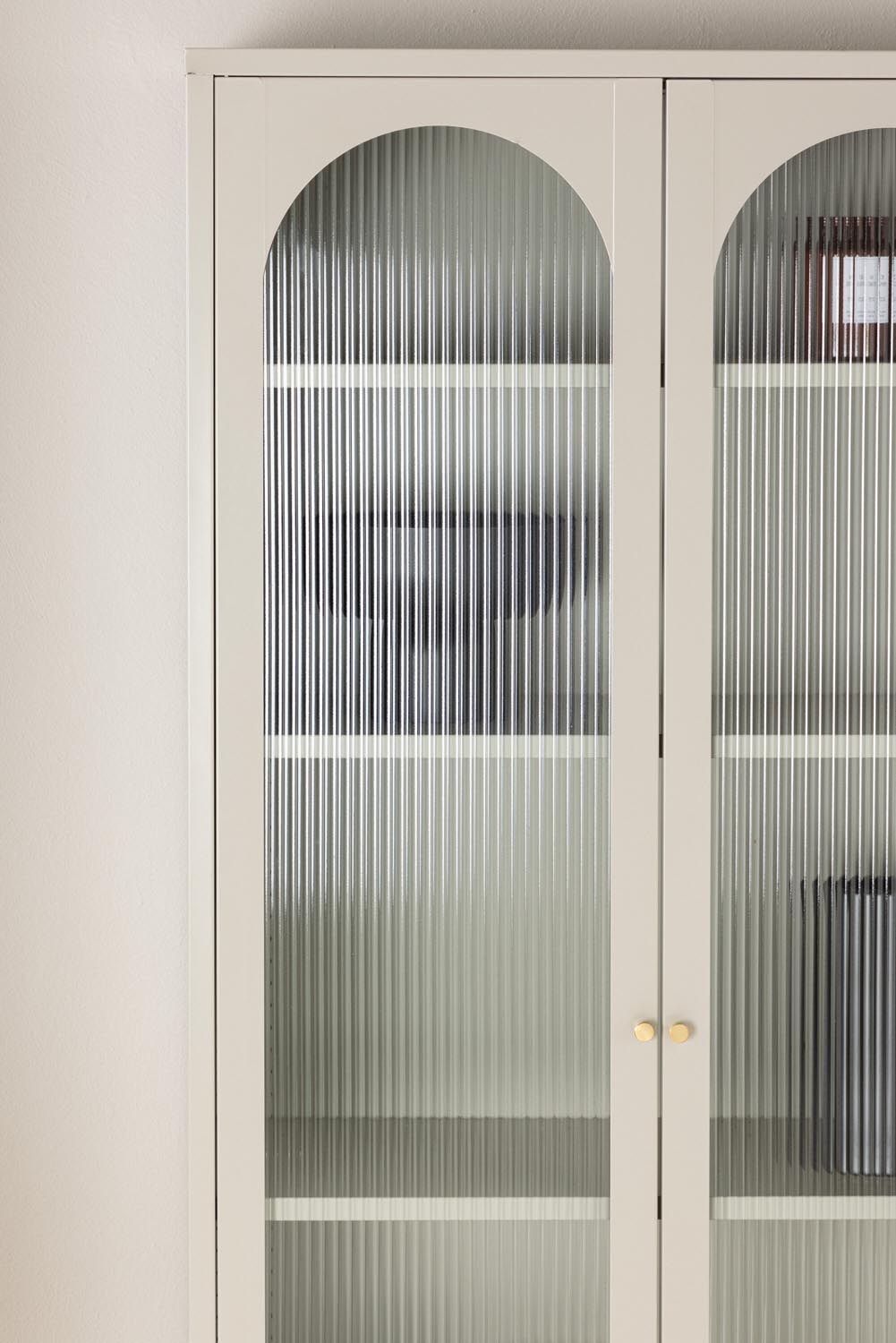 Lima Kabinett in Beige präsentiert im Onlineshop von KAQTU Design AG. Cabinet ist von Venture Home