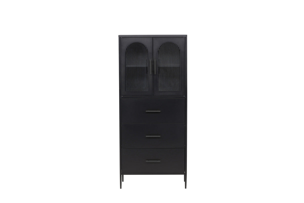 Kabinett La Paz in Schwarz präsentiert im Onlineshop von KAQTU Design AG. Cabinet ist von Venture Home