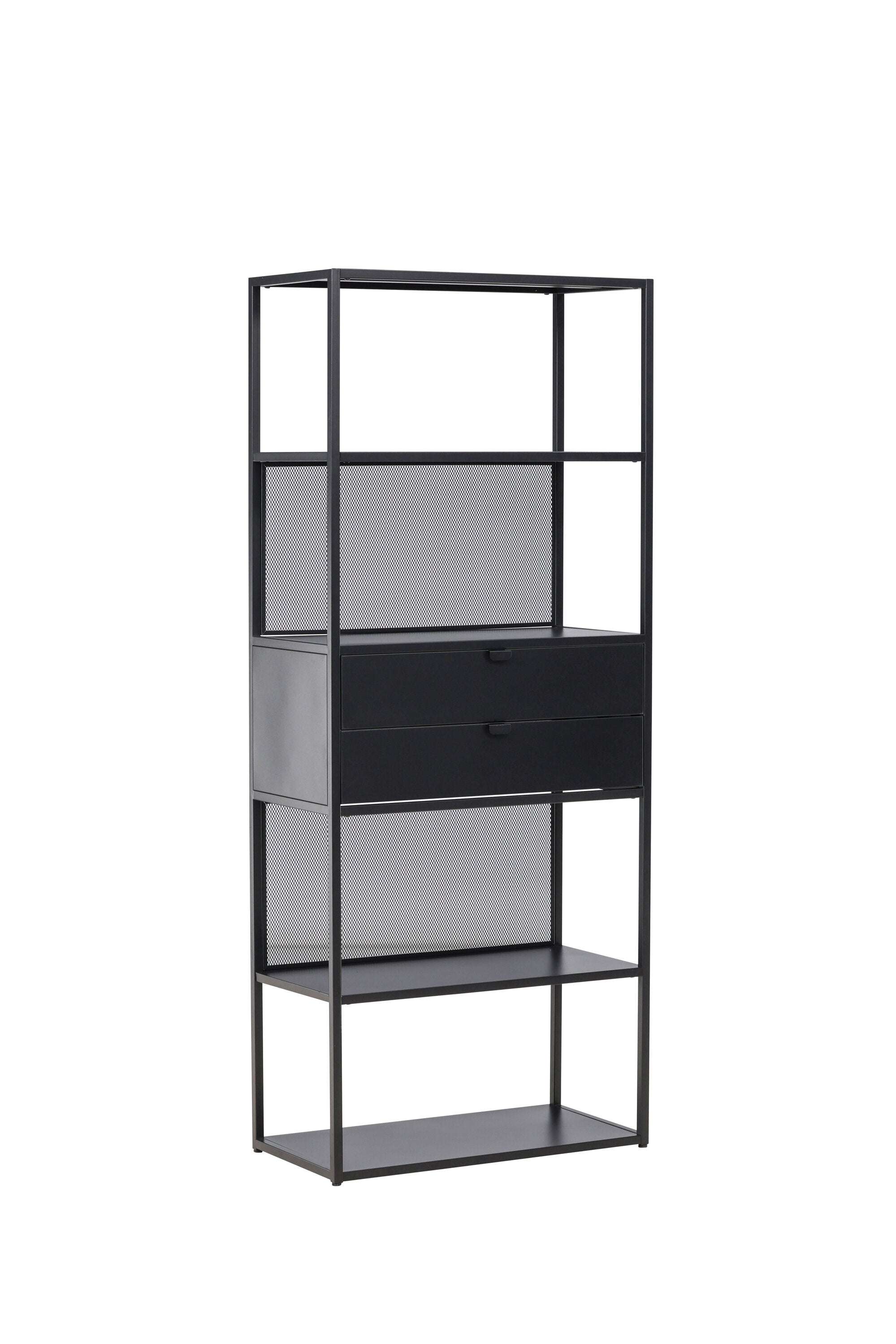Santiago Kommode in Schwarz präsentiert im Onlineshop von KAQTU Design AG. Standregal ist von Venture Home