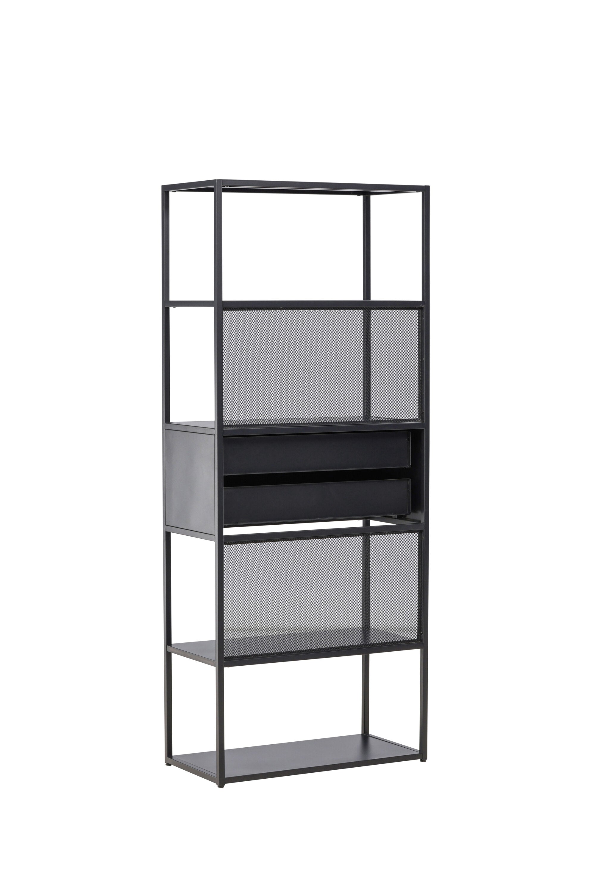 Santiago Kommode in Schwarz präsentiert im Onlineshop von KAQTU Design AG. Standregal ist von Venture Home