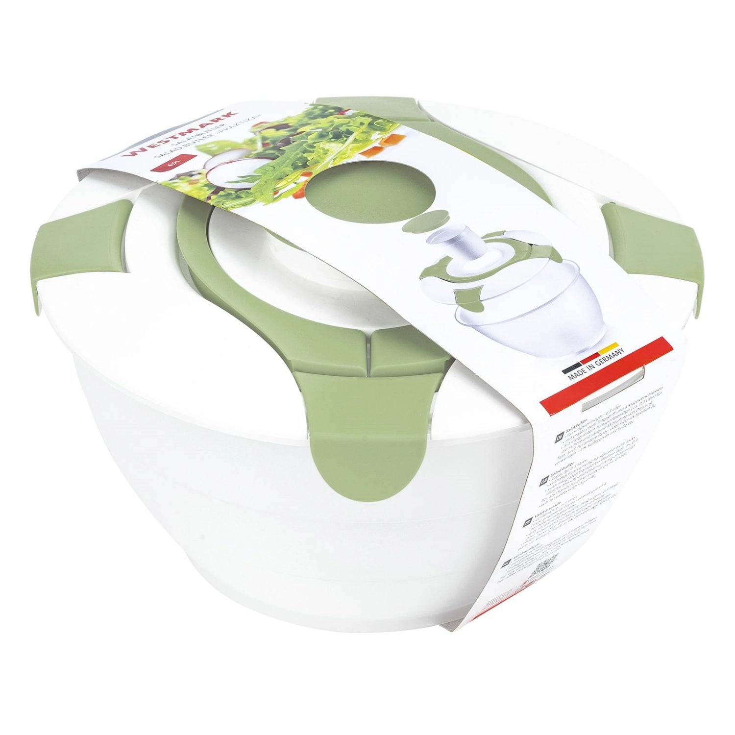 Praktika Salatbutler 6.5l mint in Grün präsentiert im Onlineshop von KAQTU Design AG. Salatzubehör ist von Westmark