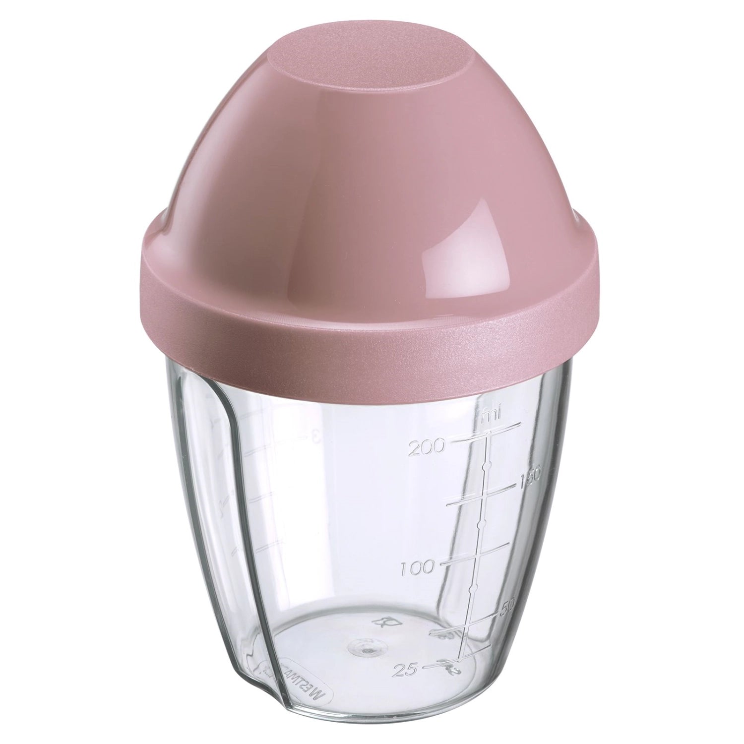 Mix-Ei Schüttelbecher 0.25l rosa in Pink präsentiert im Onlineshop von KAQTU Design AG. Küchenhelfer ist von Westmark