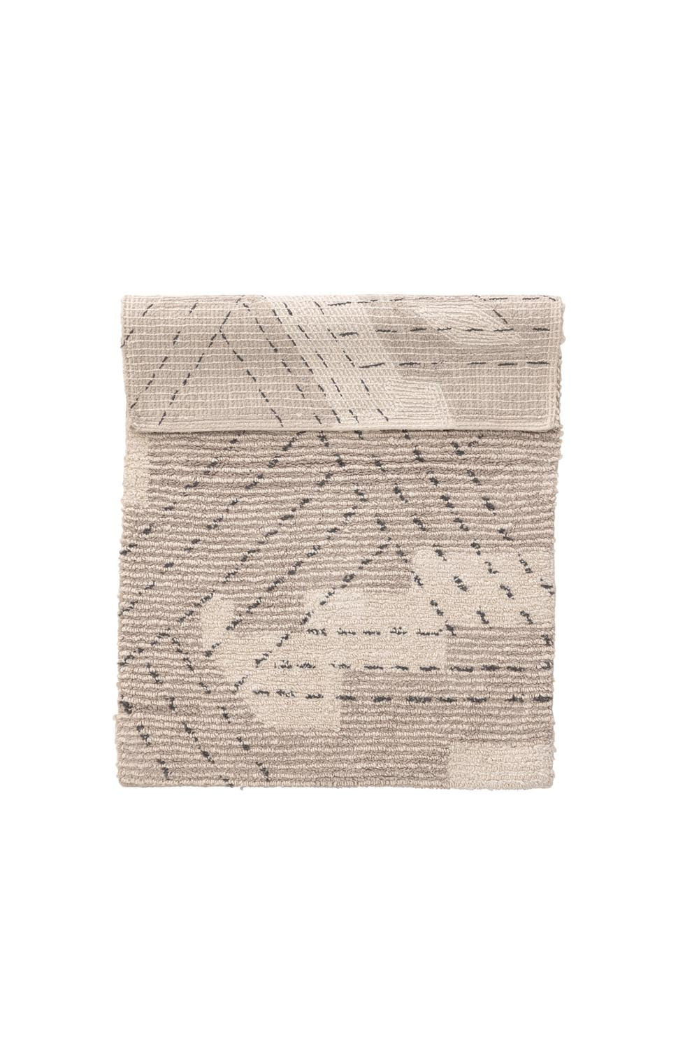 Lorentz Teppich in Greige präsentiert im Onlineshop von KAQTU Design AG. Teppich ist von Venture Home