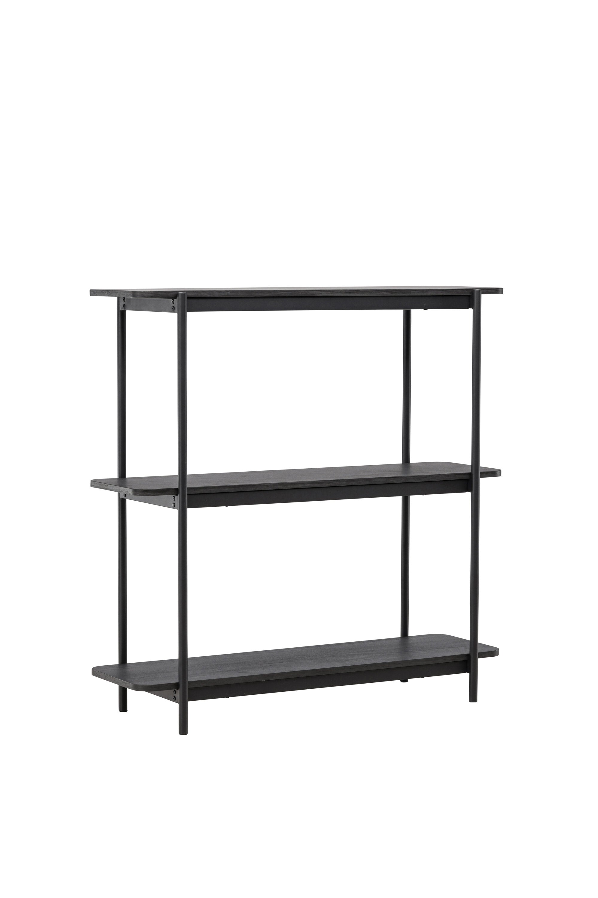 Heim Regal in Schwarz präsentiert im Onlineshop von KAQTU Design AG. Standregal ist von Vind