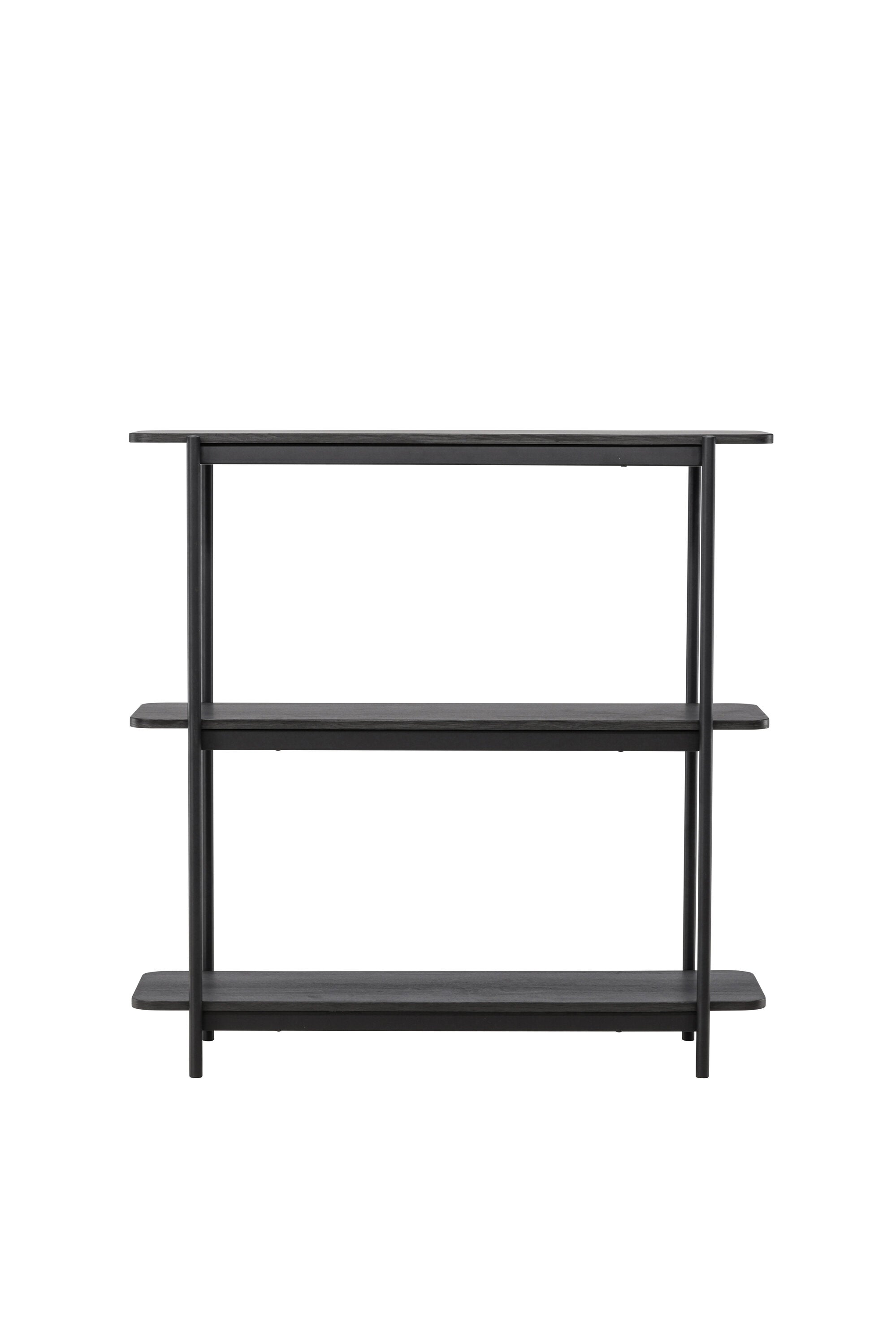 Heim Regal in Schwarz präsentiert im Onlineshop von KAQTU Design AG. Standregal ist von Vind