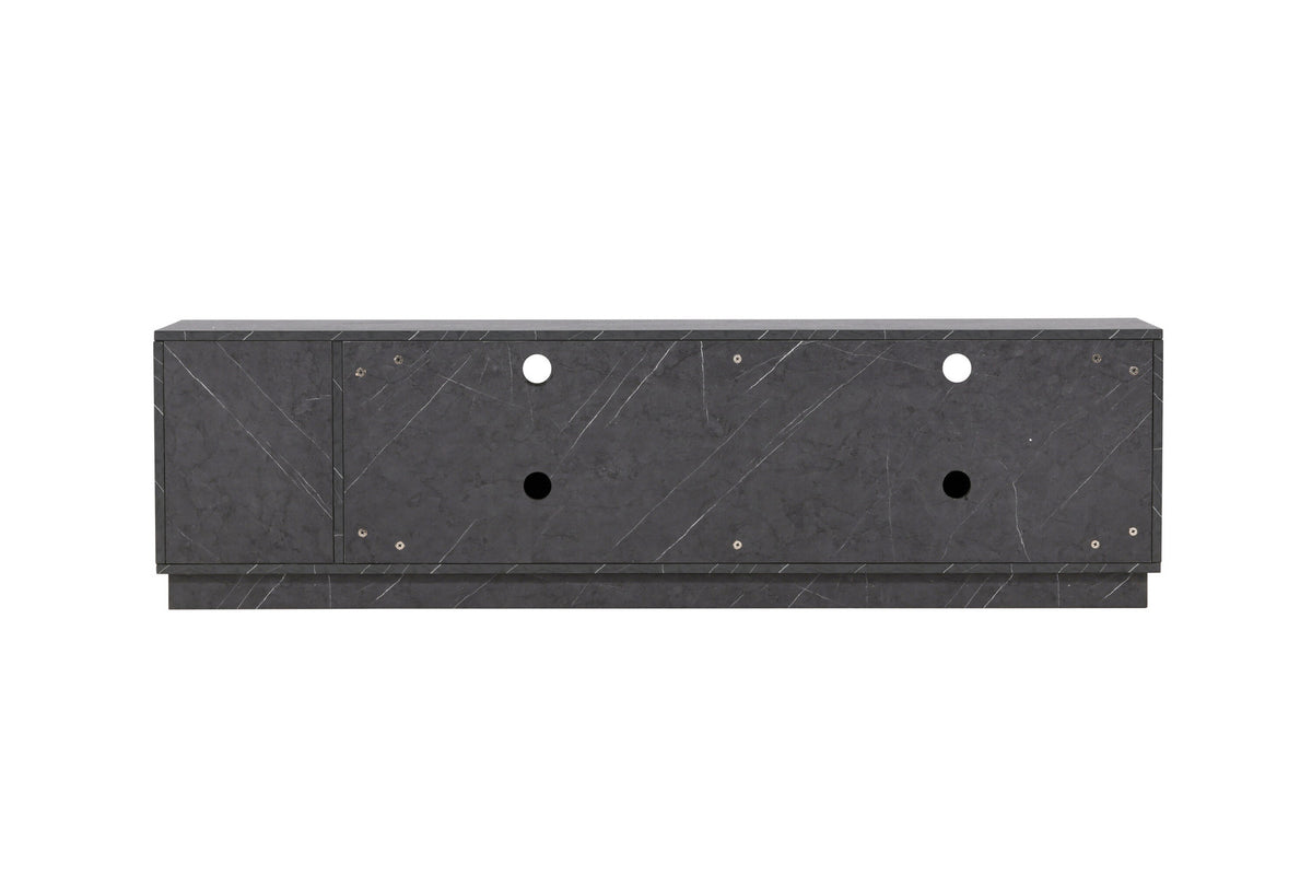 Girnona TV Sideboard in Schwarz präsentiert im Onlineshop von KAQTU Design AG. TV-Möbel ist von Venture Home