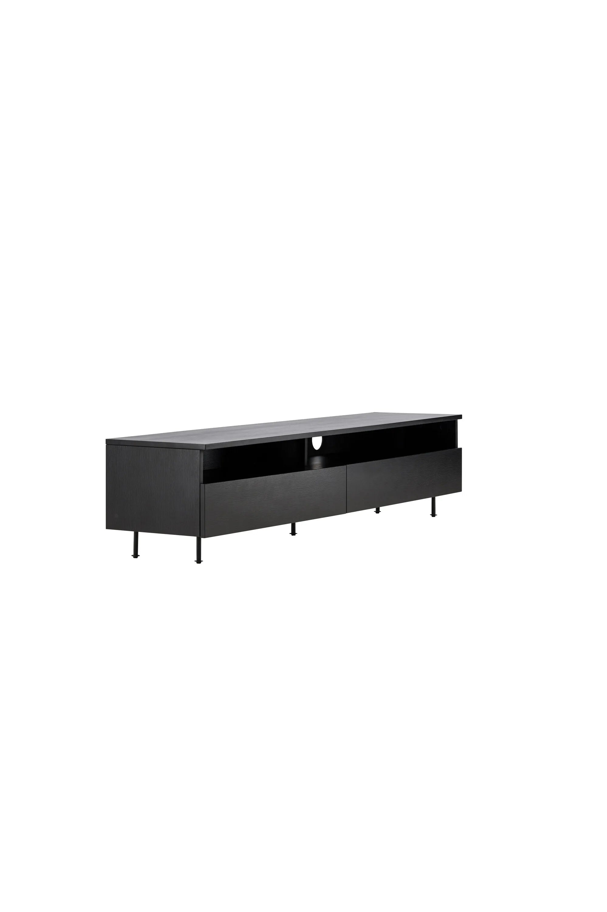 Navarra TV Sideboard in Schwarz/ Weisswäsche präsentiert im Onlineshop von KAQTU Design AG. Sideboard ist von Venture Home