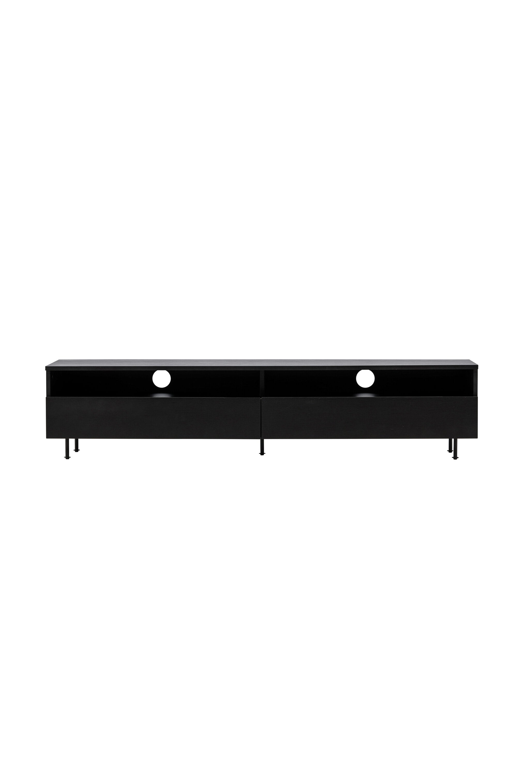 Navarra TV Sideboard in Schwarz/ Weisswäsche präsentiert im Onlineshop von KAQTU Design AG. Sideboard ist von Venture Home