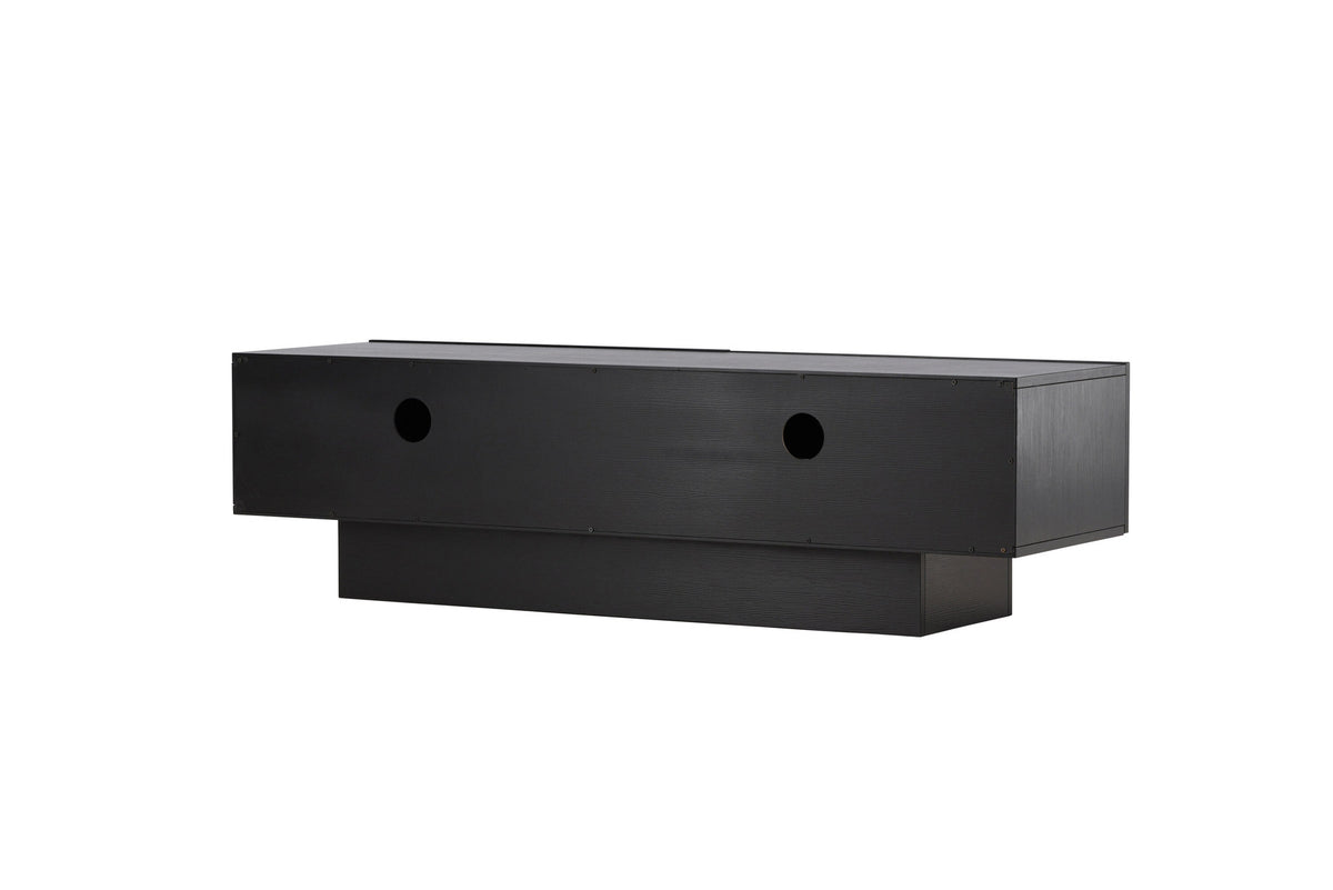 Cuenca TV Sideboard in Schwarz präsentiert im Onlineshop von KAQTU Design AG. TV-Möbel ist von Venture Home