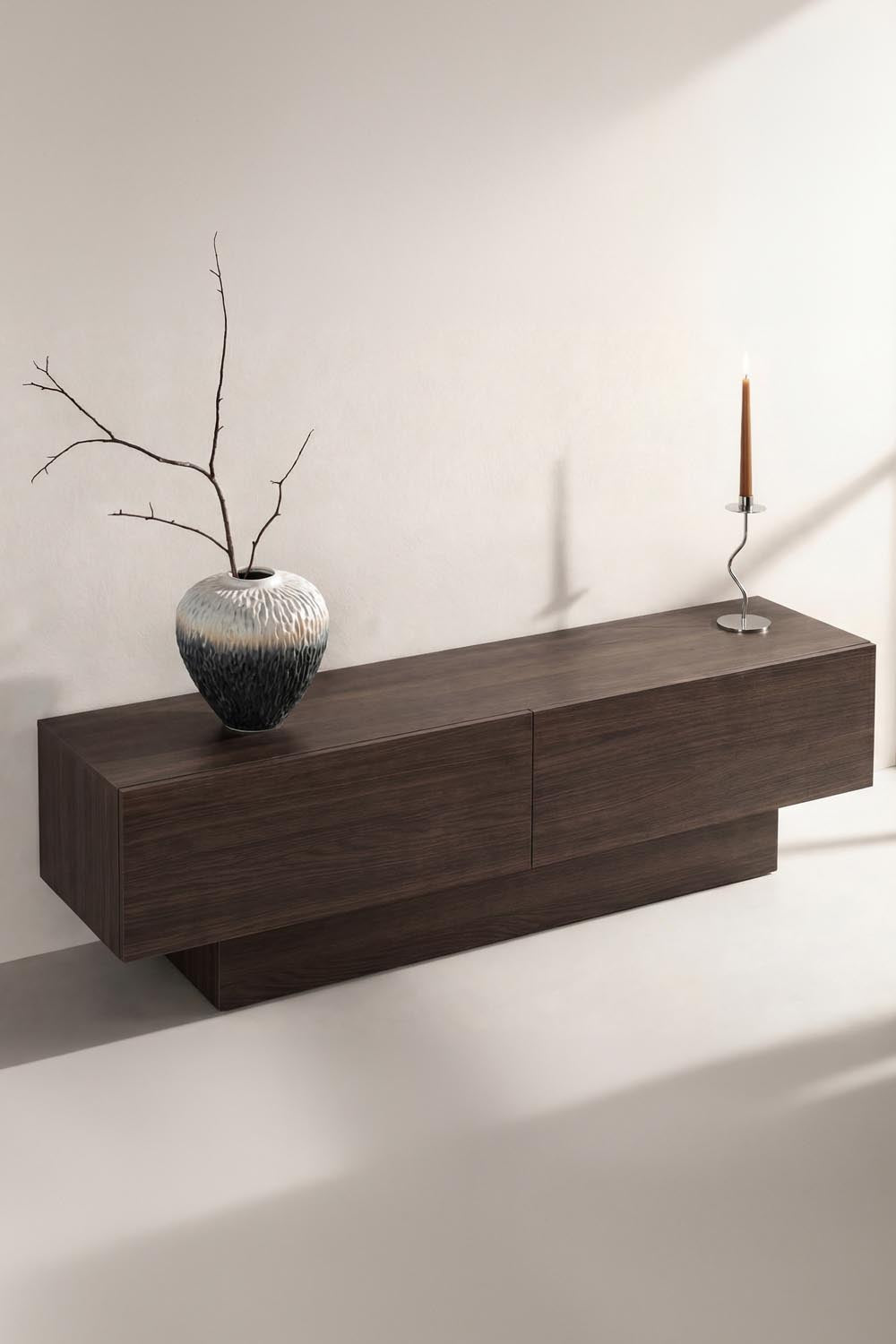 Cuenca Cabinet in Mokka präsentiert im Onlineshop von KAQTU Design AG. Cabinet ist von Venture Home