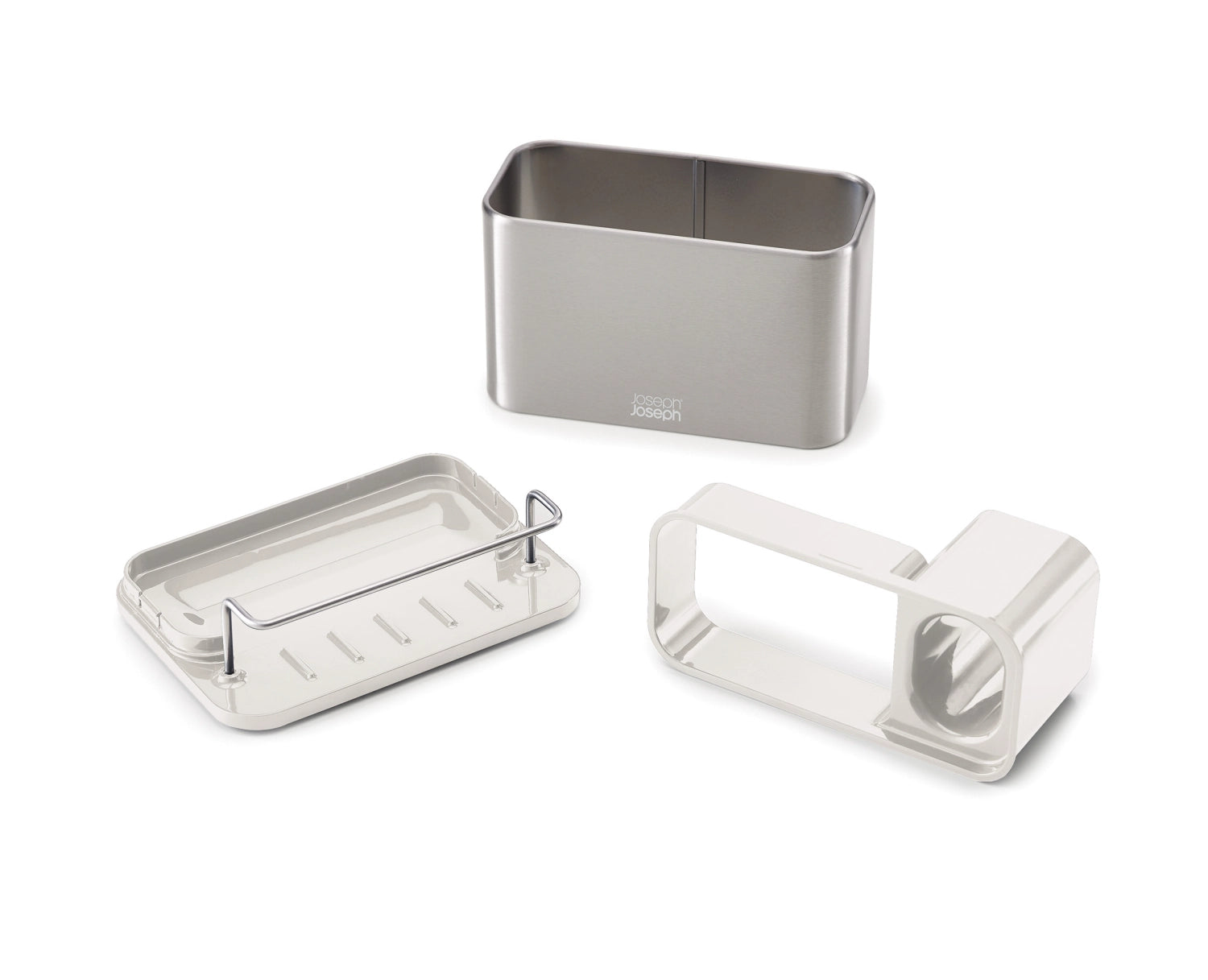 Surface sink holder stainless steel ECRU 18x12.5x12.8cm