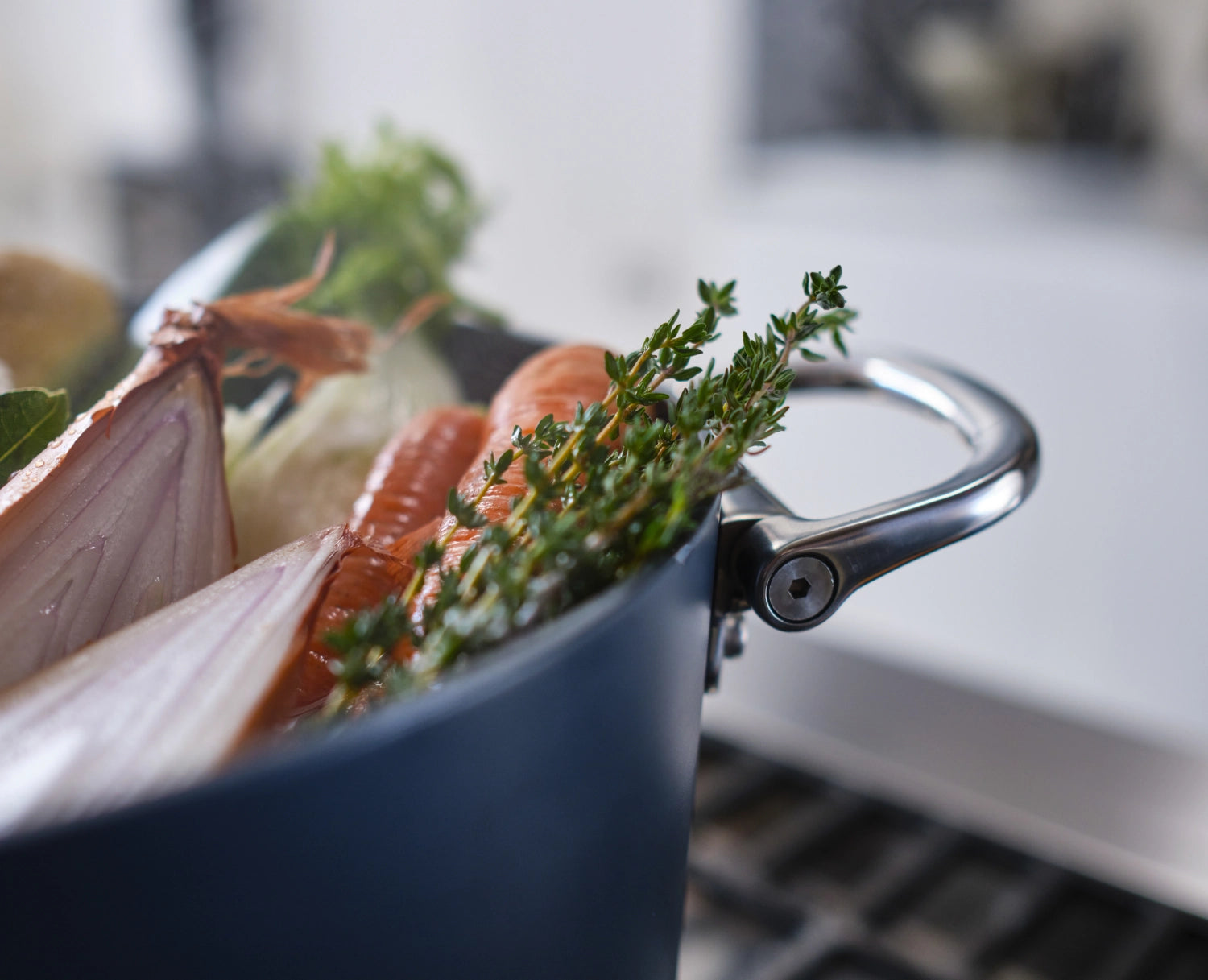 Space Suppentpot D25cm handles foldable