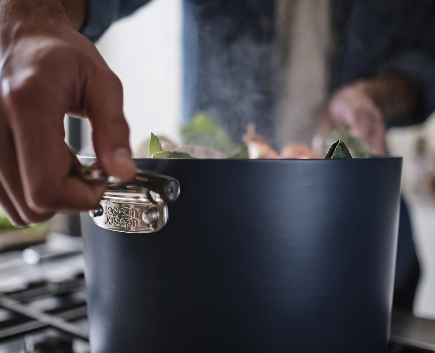 Space Suppentpot D25cm handles foldable