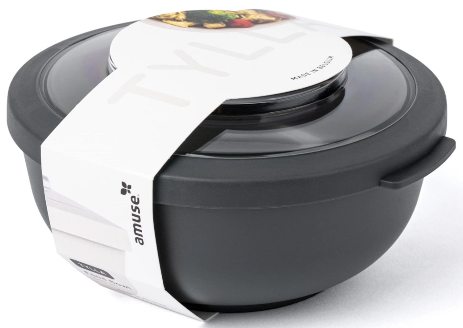 Tylla Bowl 1000ml PP charcoal