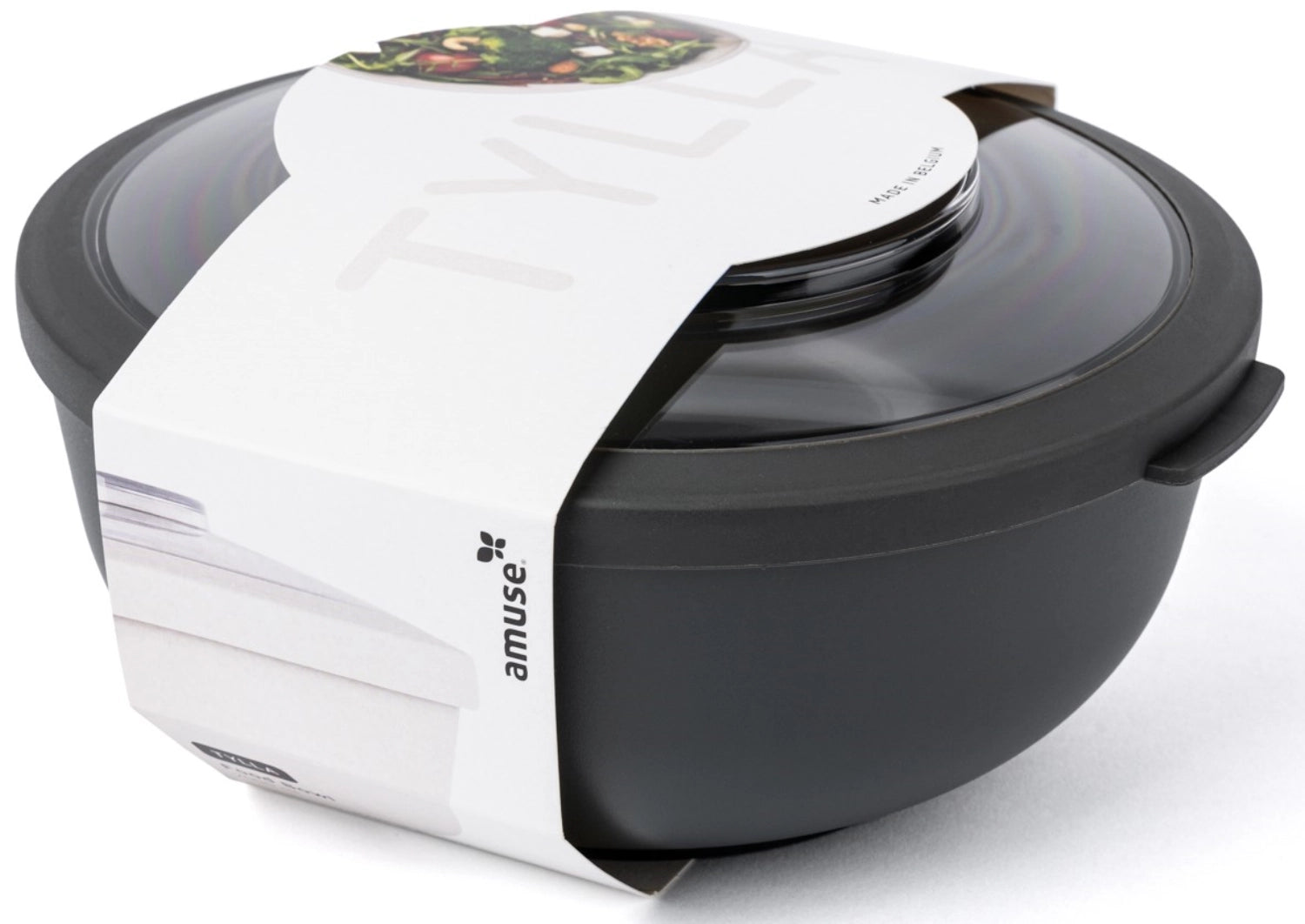 Tylla Bowl 2000ml PP charcoal