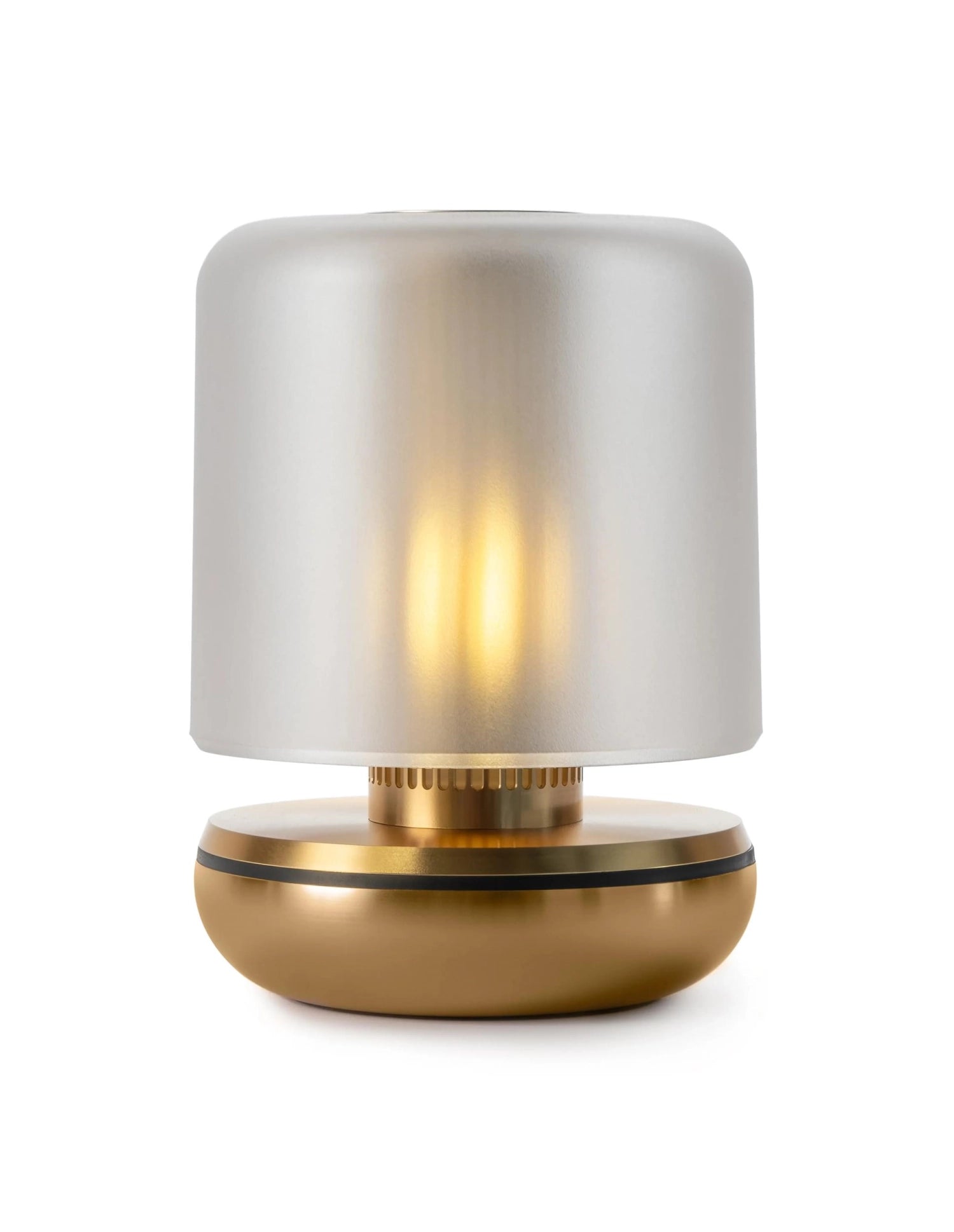 Firefly Tischlampe frosted 11.8x8.6cm gold