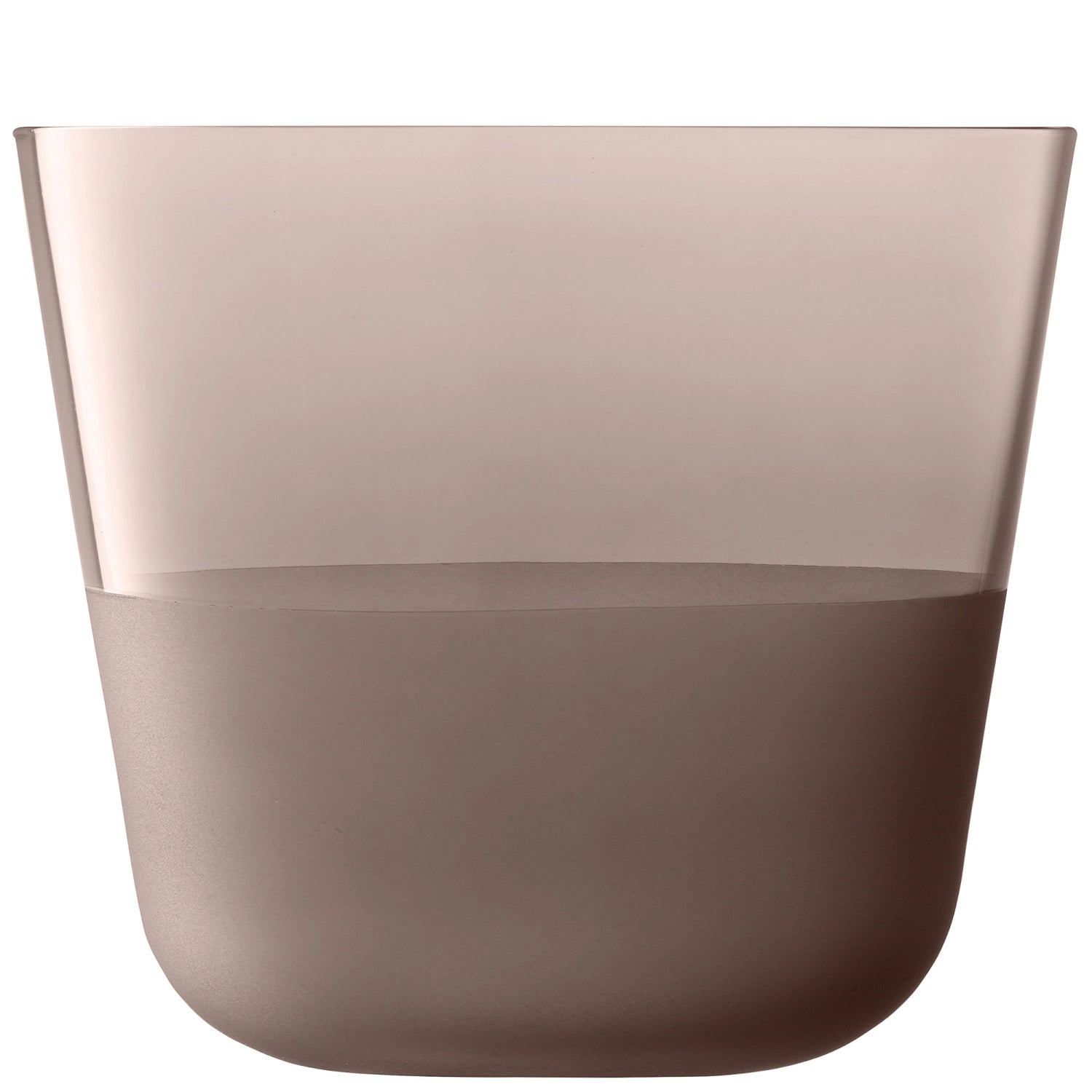 Stilvolles 2er Set Trinkbecher in erdigen Farben, 260ml, ideal für besondere Anlässe und kreative Getränkepräsentation.