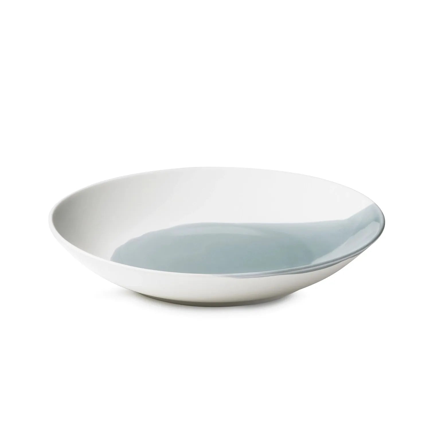 Confluence Coupteller flach D27cm 130ml fjord alab. weiss in Grau präsentiert im Onlineshop von KAQTU Design AG. Teller ist von Revol