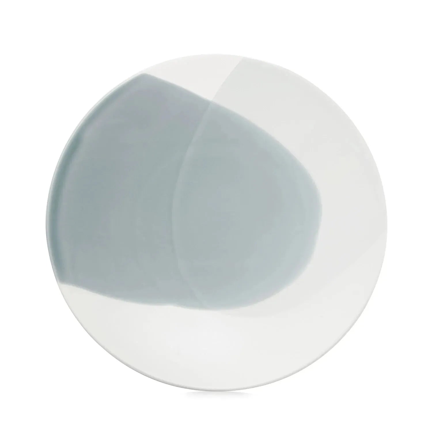 Confluence Teller flach D26cm fjord alabaster weiss in Grau präsentiert im Onlineshop von KAQTU Design AG. Teller ist von Revol