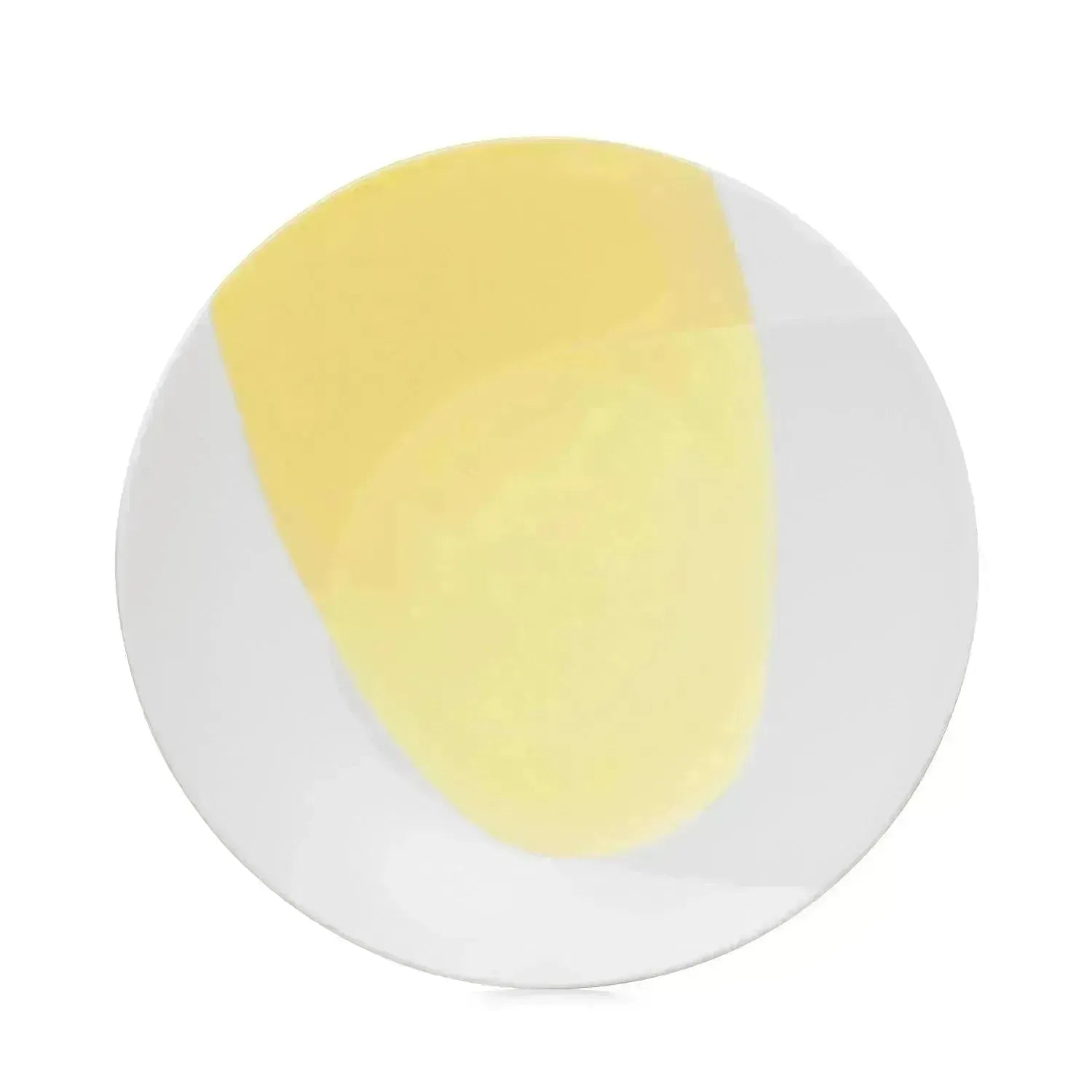 Confluence Teller flach D26cm safran alabaster weiss in Gelb präsentiert im Onlineshop von KAQTU Design AG. Teller ist von Revol