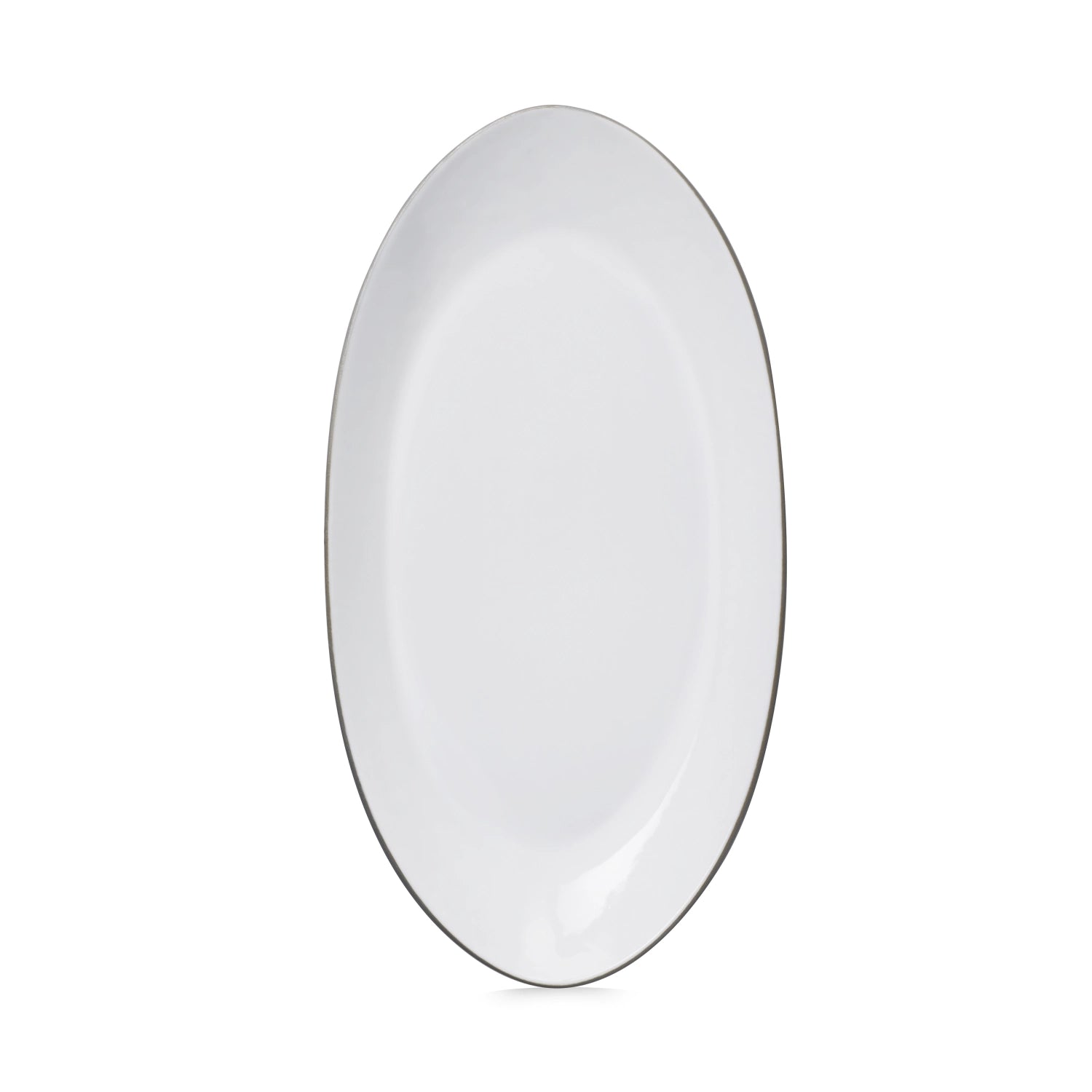 Entdecken Sie den eleganten Equinoxe Teller länglich von Revol (L24cm, B13cm) in Weiss Cumulus. Ideal für stilvolle Tischdekoration und vielseitige Anlässe.