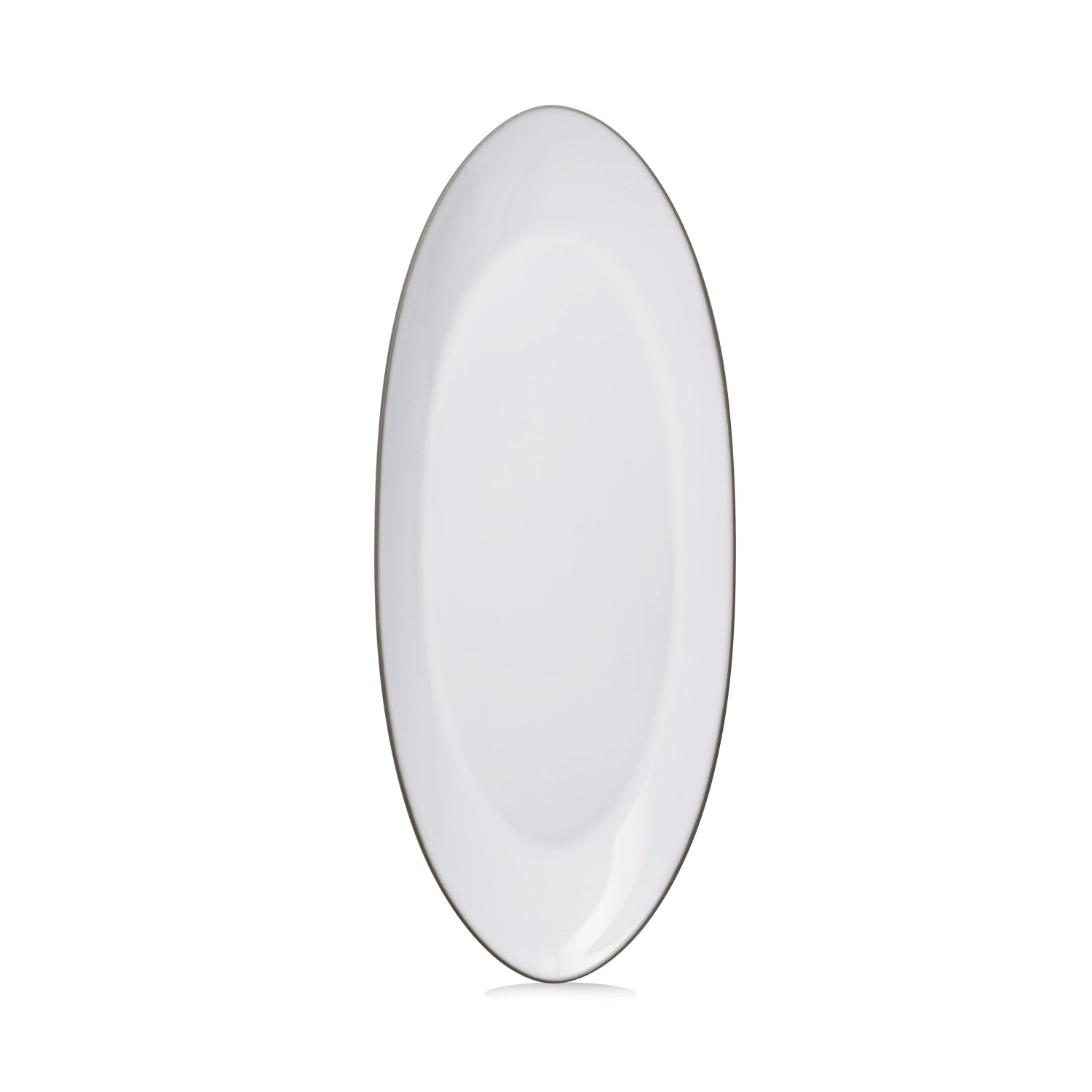 Eleganter Equinoxe Teller länglich L36cm B16cm in Weiss von Revol. Ideal für kreative Anrichtungen, spülmaschinengeeignet und langlebig.