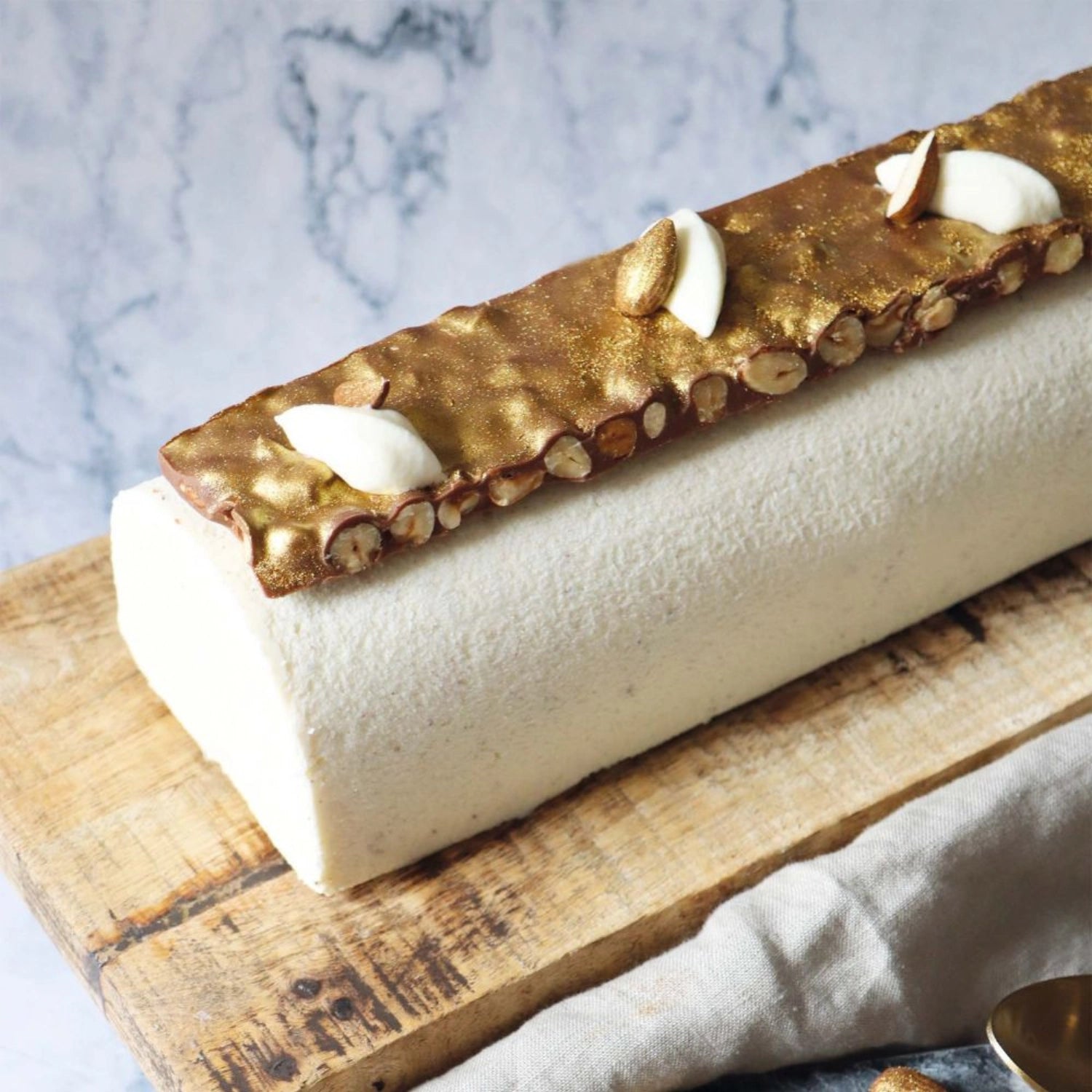 Hochwertige Bûche Backform mit Antihaftbeschichtung von Scrap Cooking, ideal für kreative Kuchen und einfache Reinigung.
