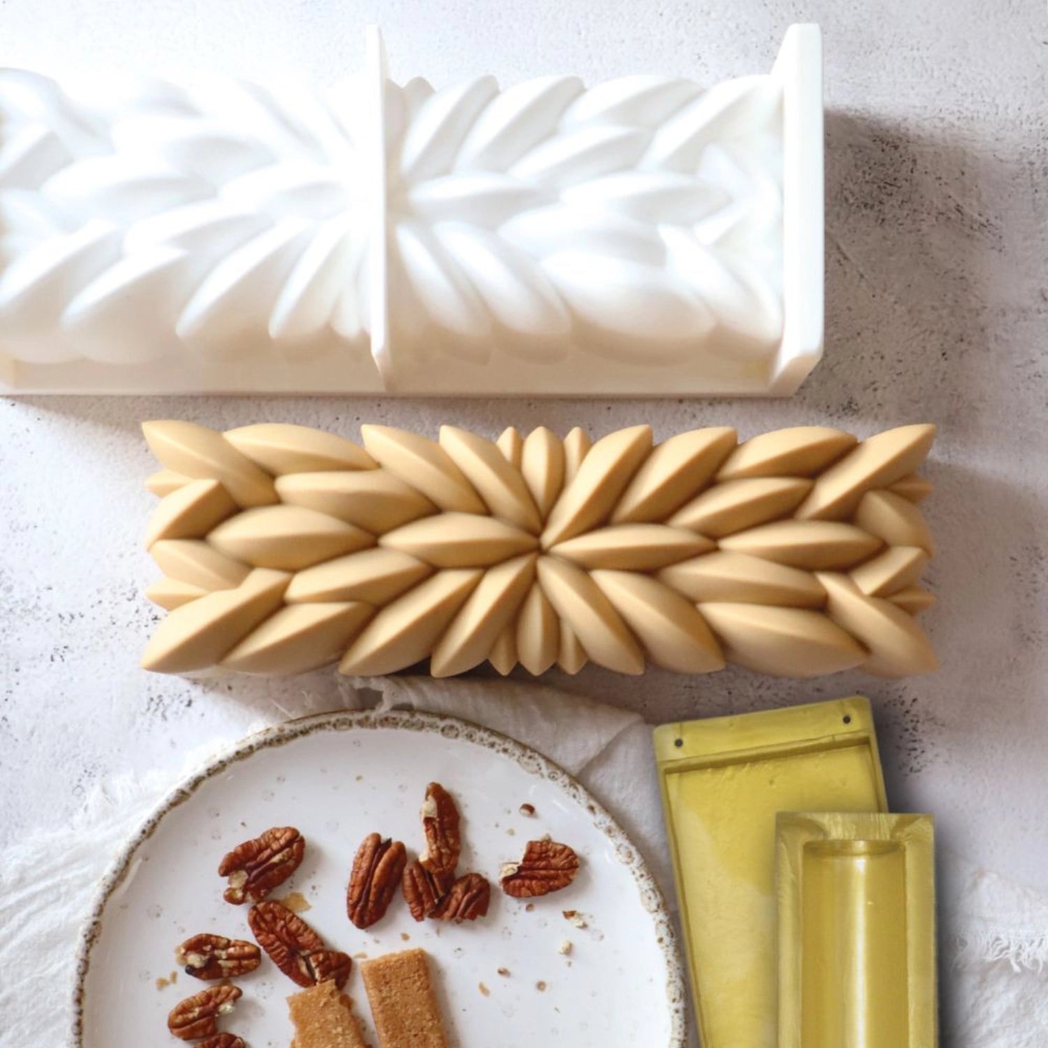 Vielseitiges 3er Set Bûche Instant von Scrap Cooking, ideal für kreative Backideen und zum Formen von köstlichen Kuchen.