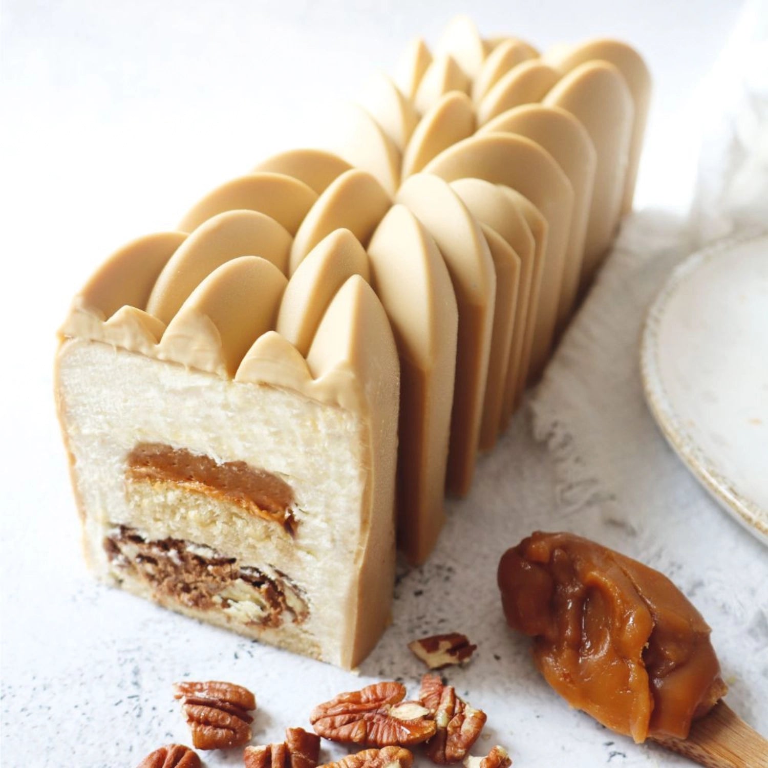 Praktisches 3er Set Bûche Instant von Scrap Cooking, perfekt zum Gestalten von eleganten Kuchen und Desserts für jeden Anlass.