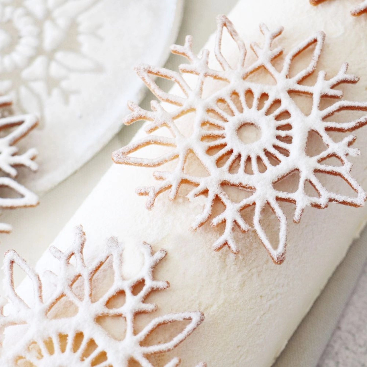 Farbintensives Schneepulver von Scrap Cooking, glitzernd und samtig, perfekt für die kreative Gestaltung von Speisen und Backwaren.