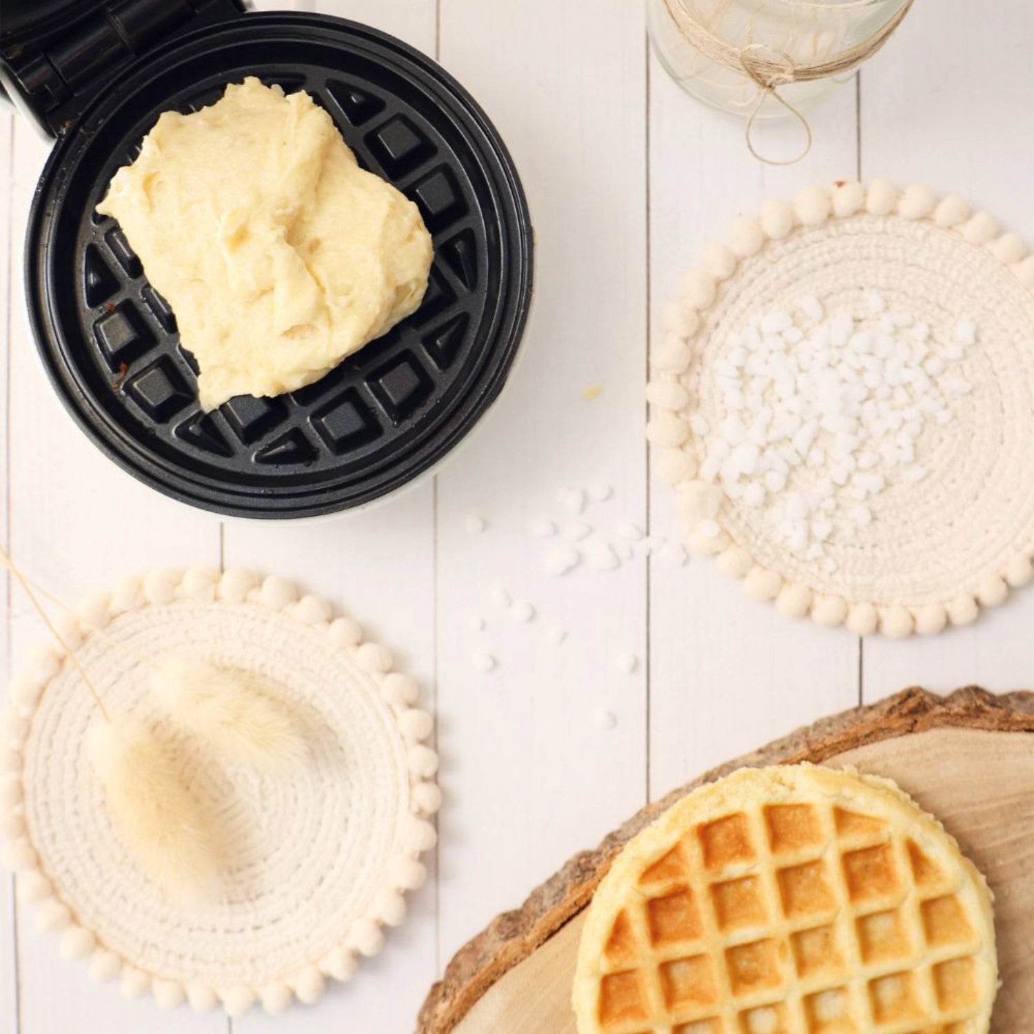 Teigmischung für Waffeln von Scrap Cooking, 480g, ideal für köstliche, frisch gebackene Waffeln. Perfekt für süße und herzhafte Variationen.