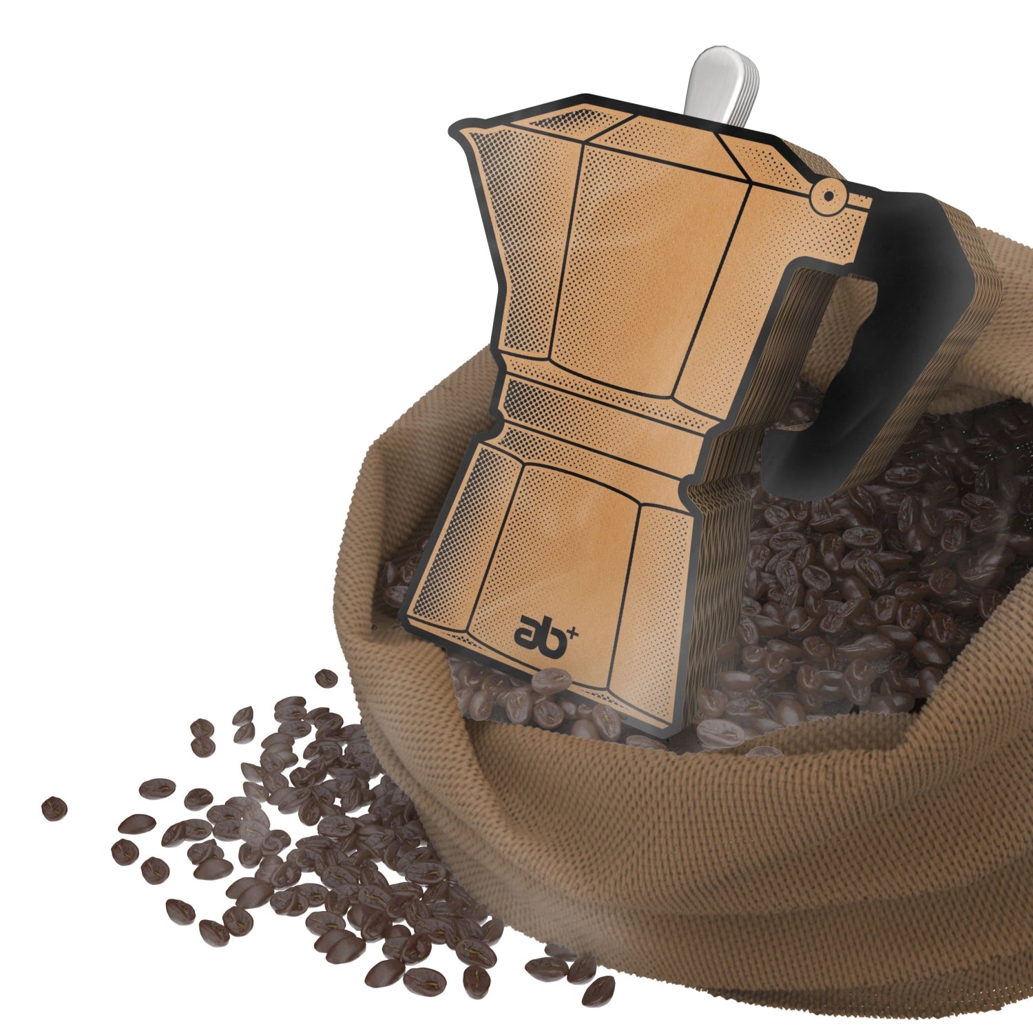 Elegantes 6er Set Mokkalöffel von Abert, ideal für Kaffeegenuss und Desserts, vereint modernes Design mit praktischer Anwendung.