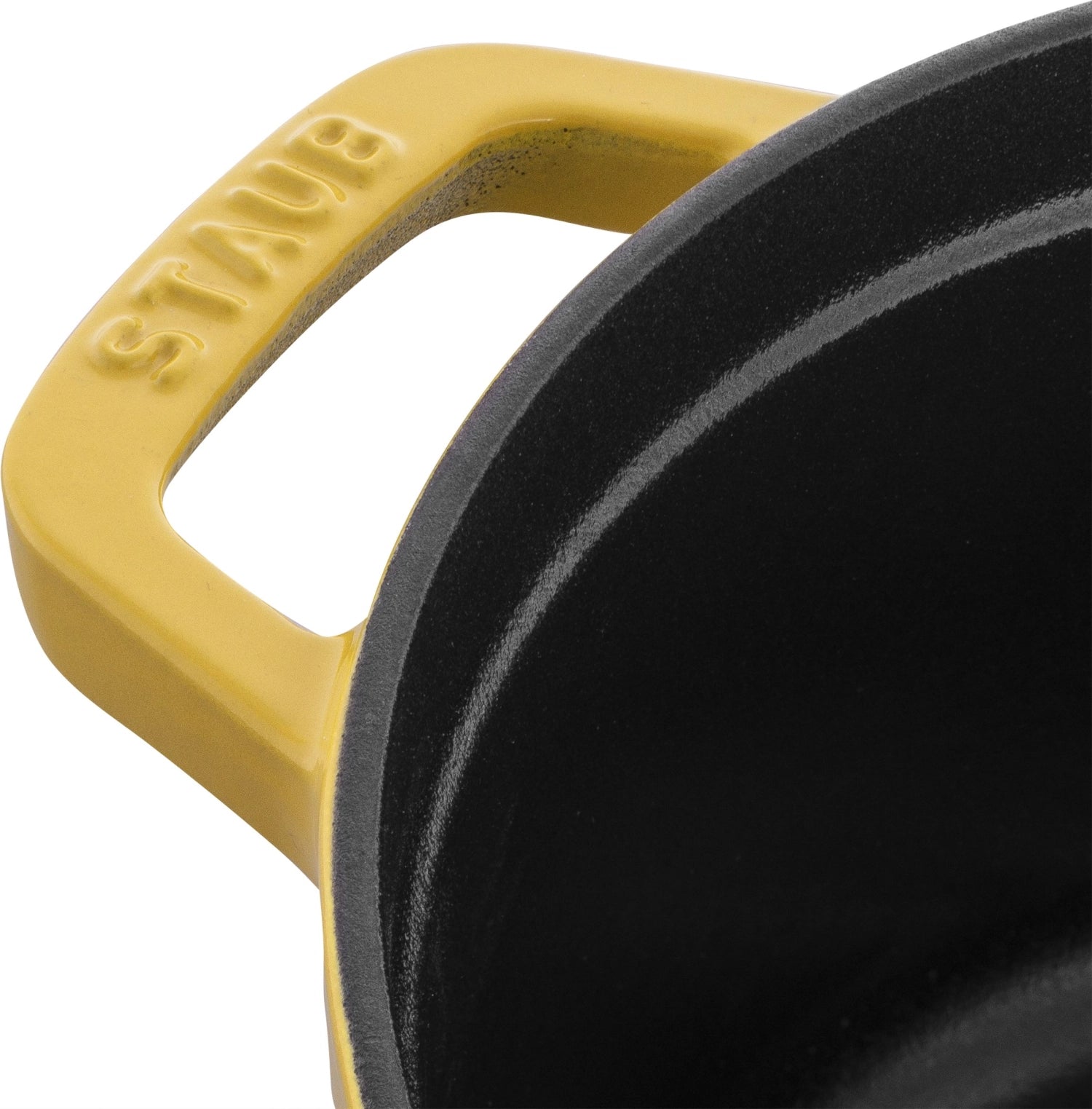 Cocotte 24cm, rund, Citron, Gusseisen 3.7l